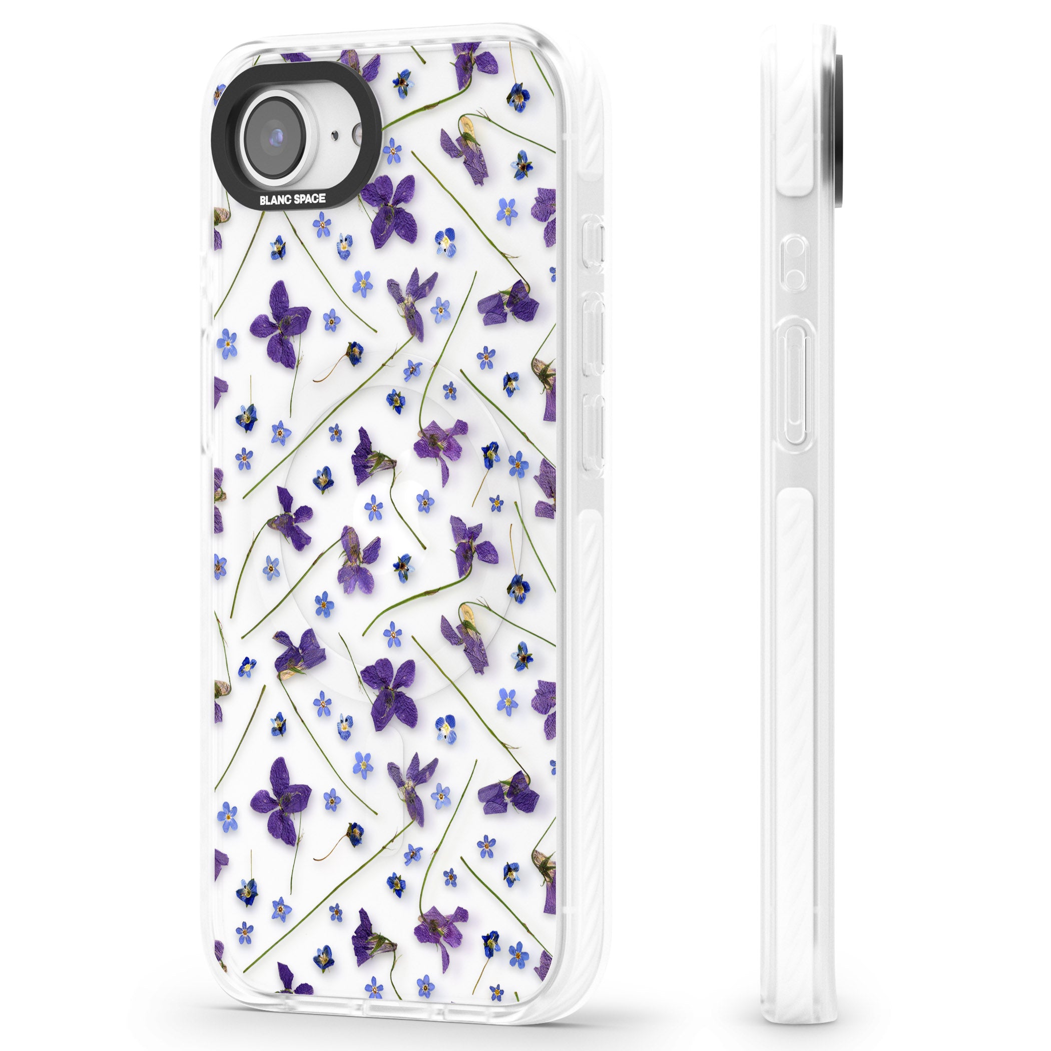 Pressed Violet Flower