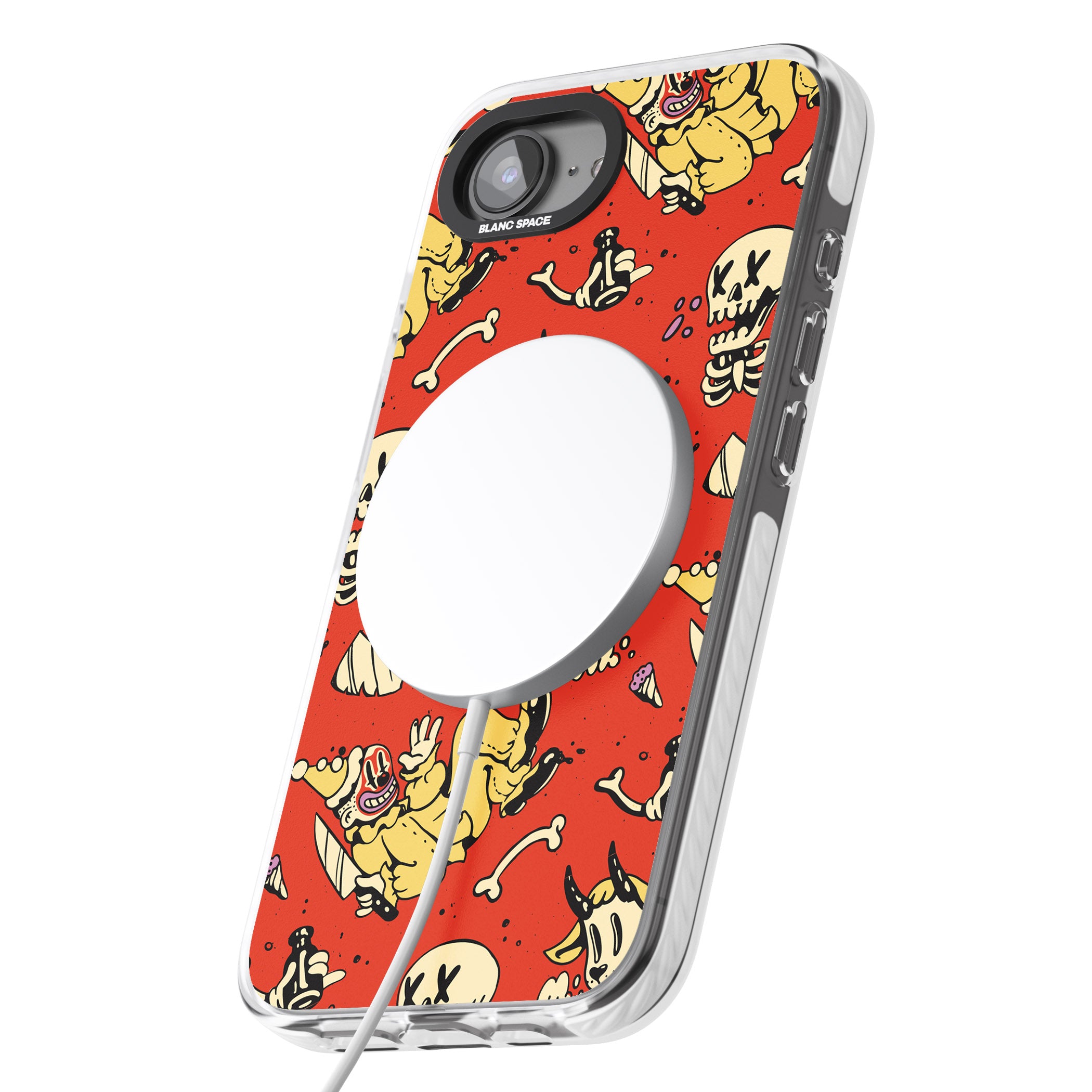 Red Retro Halloween Pattern