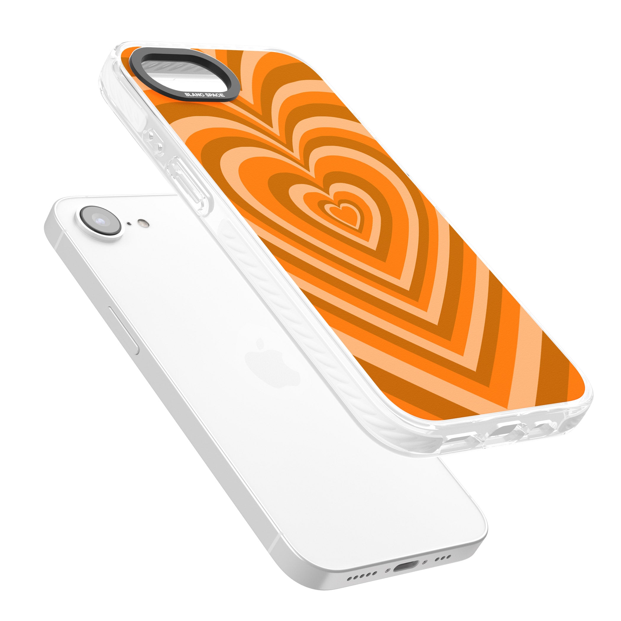 Orange Heart Illusion