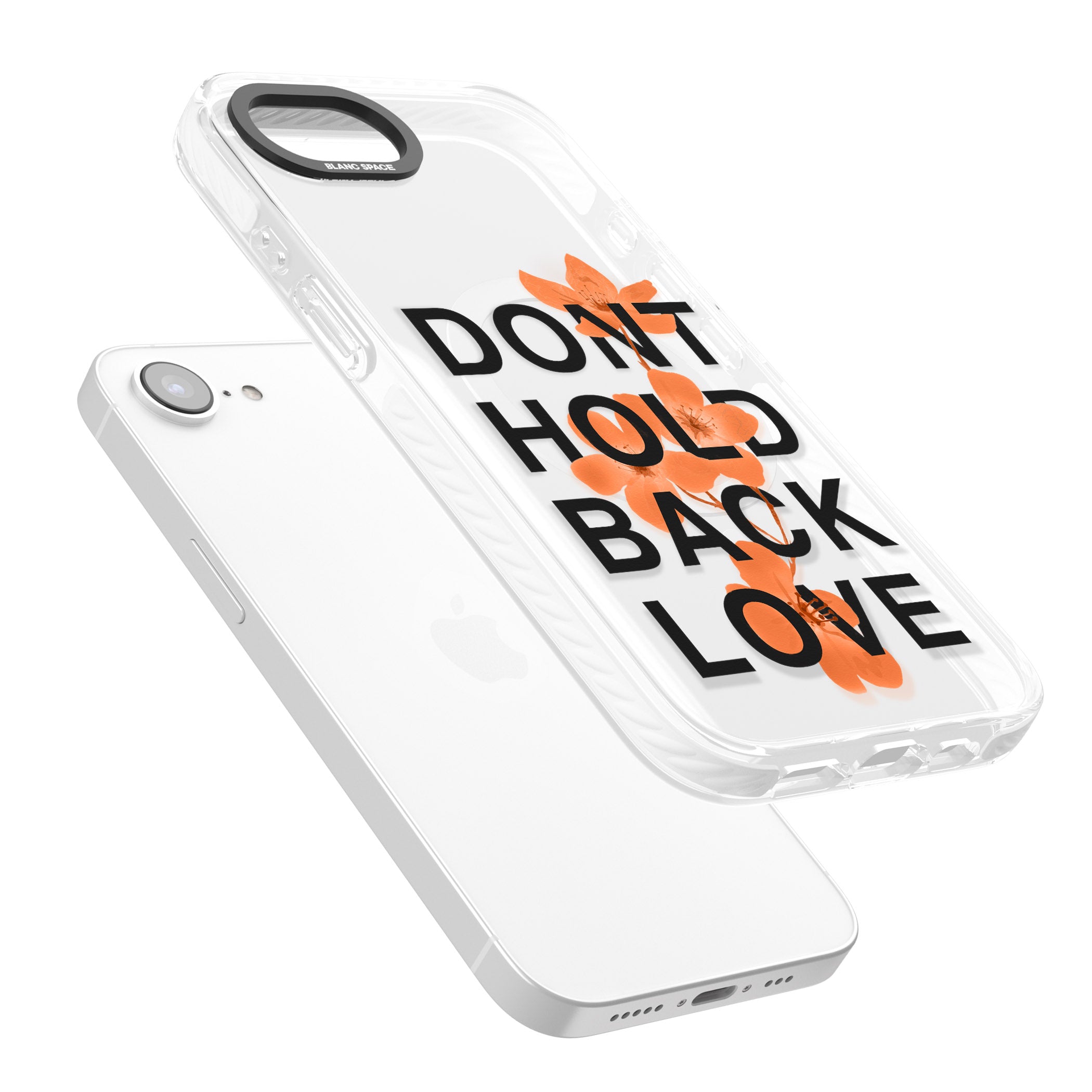 Don'T Hold Back Love Orange & Black
