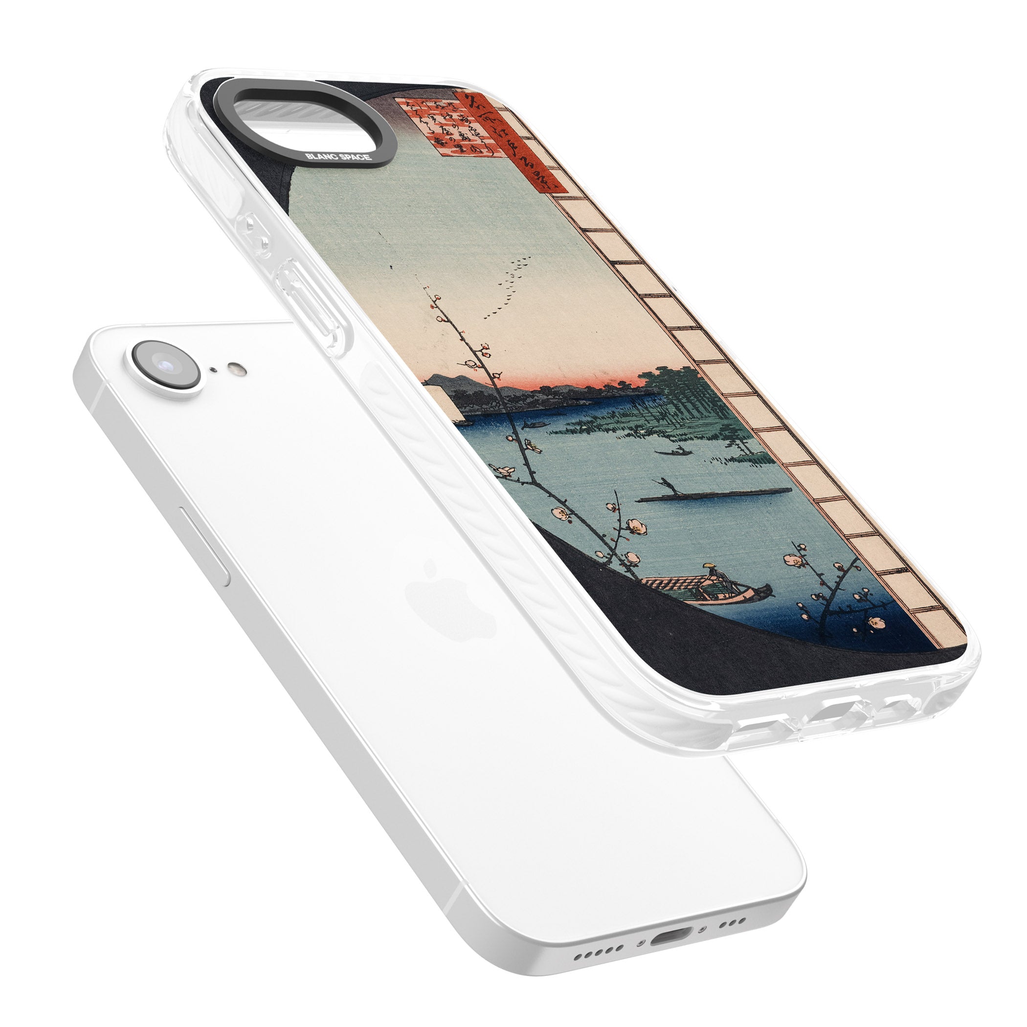 Vintage Japanese Illustrations Lake At Sunset