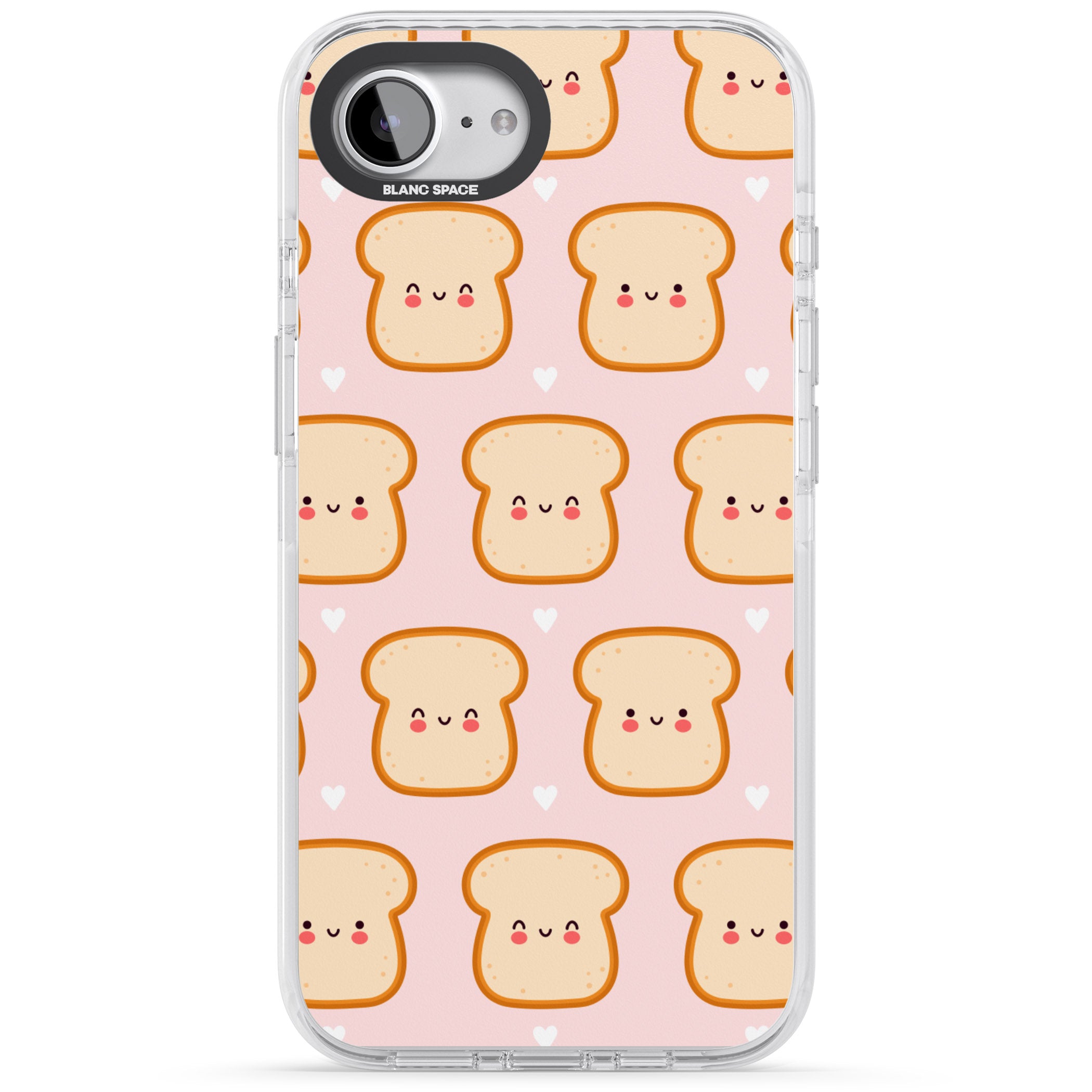 Bread Faces Kawaii Pattern