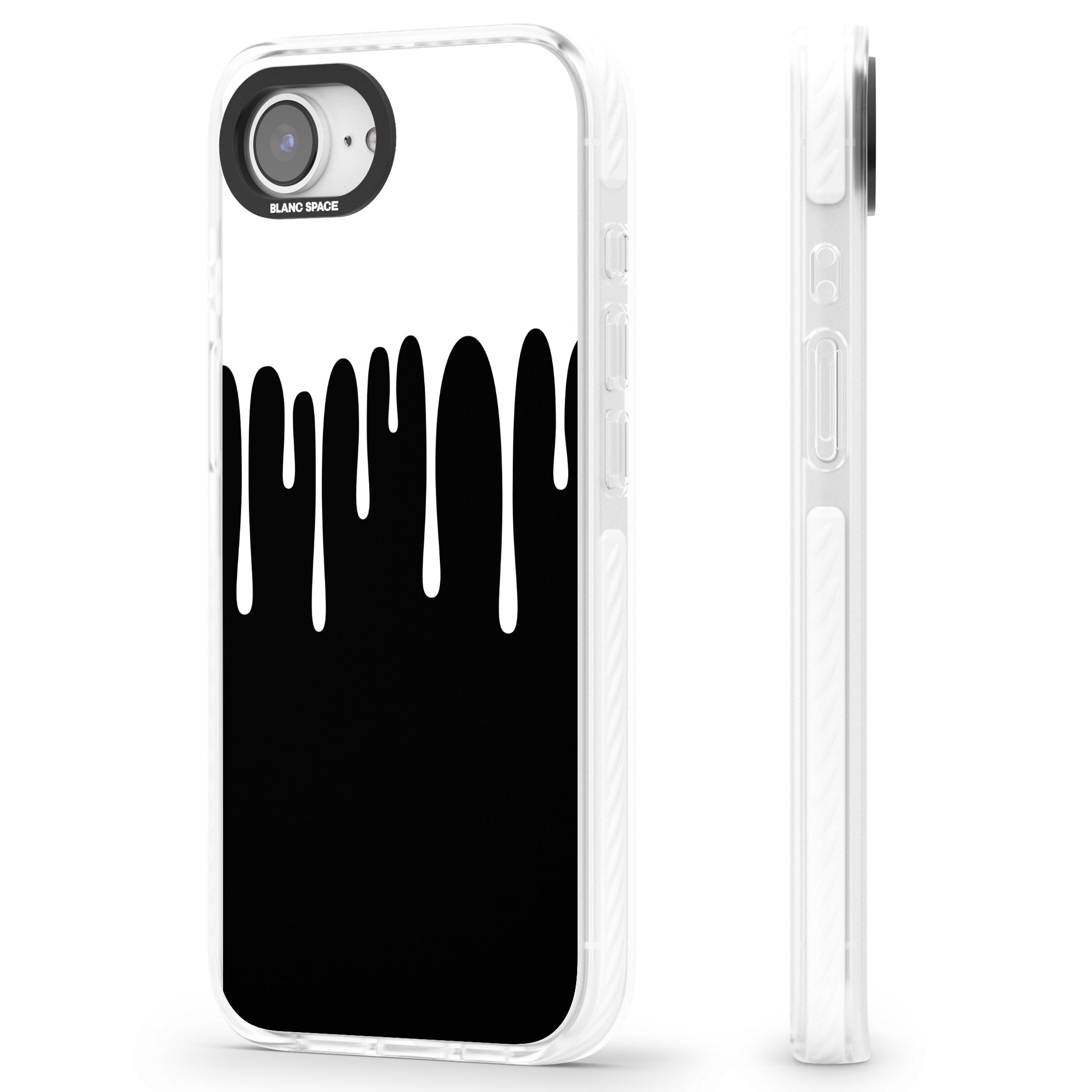 Melted Effect: White & Black