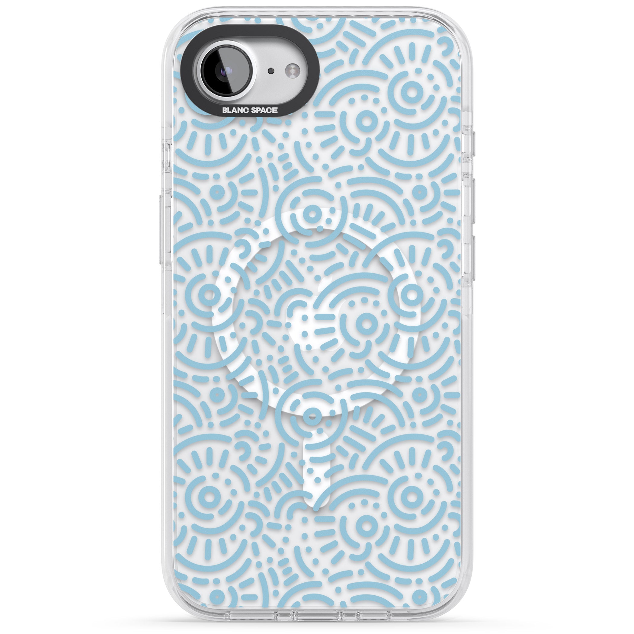 Light Blue Retro Pattern