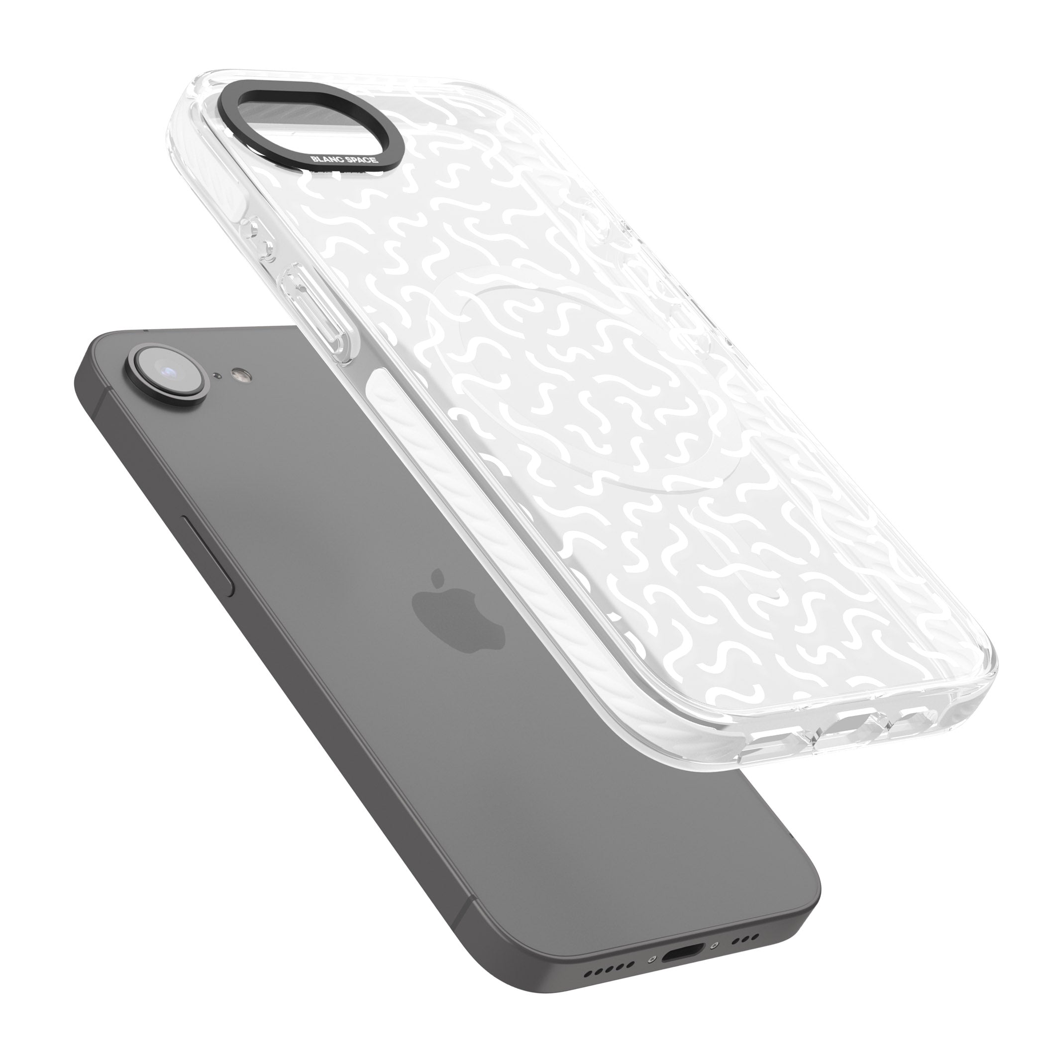 Black & White Wavy Pattern