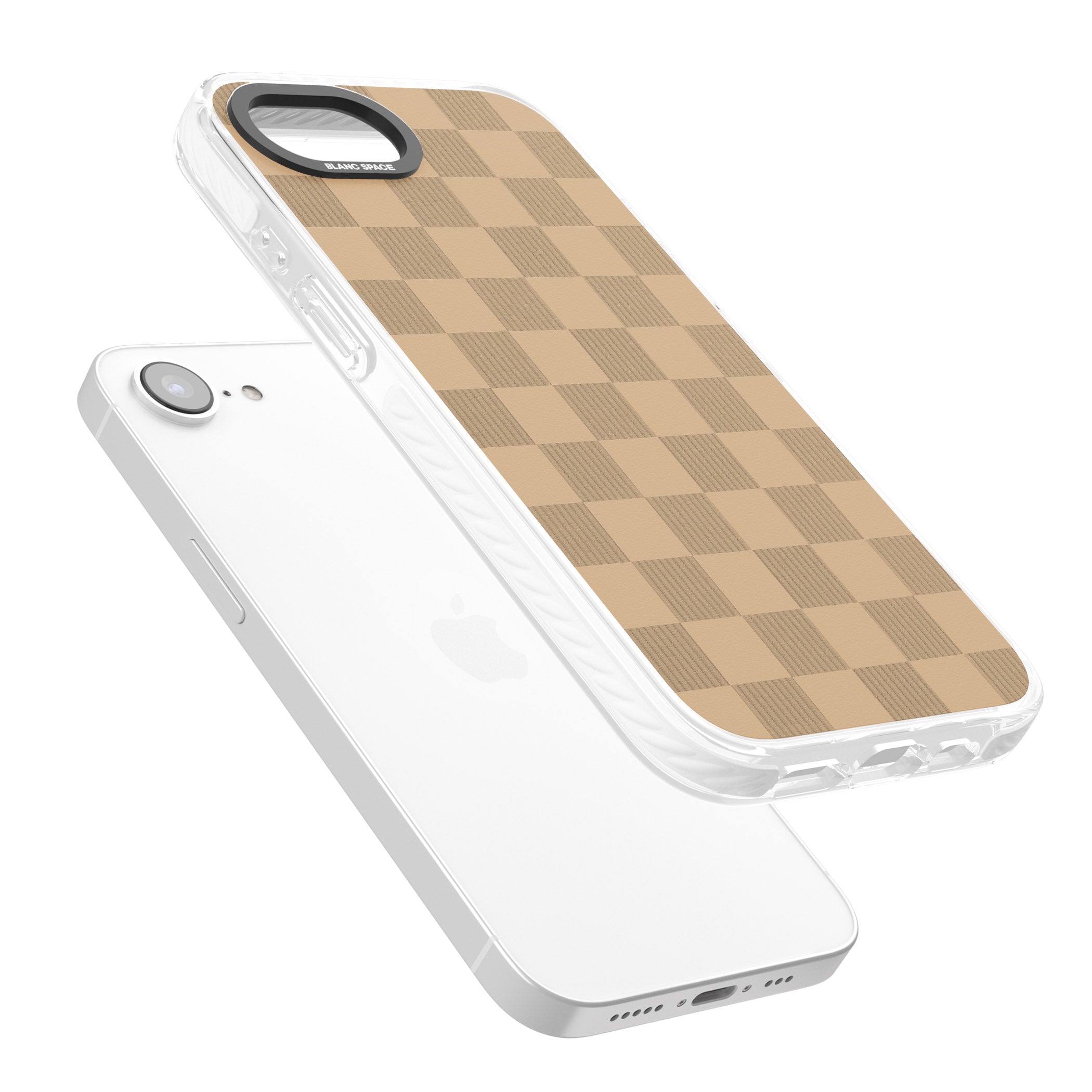 Beige Checkered
