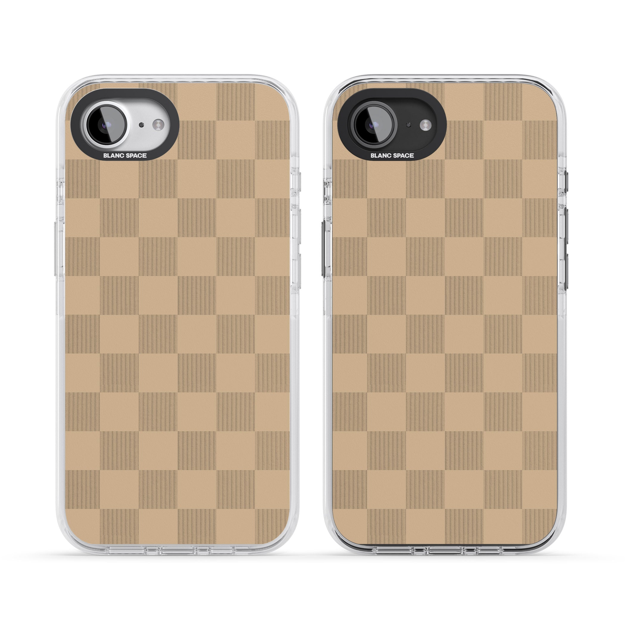 Beige Checkered