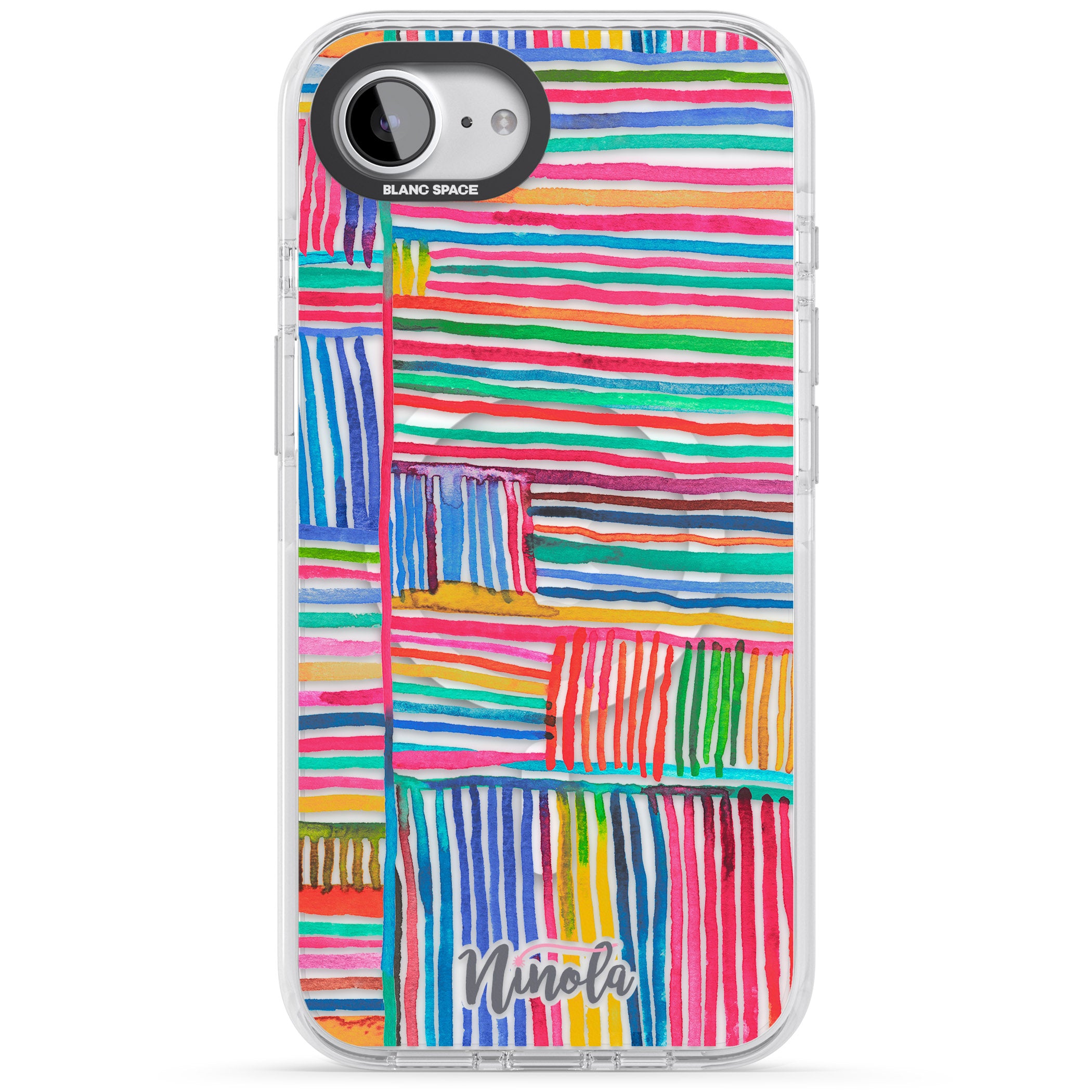 Vibrant Watercolor Lines