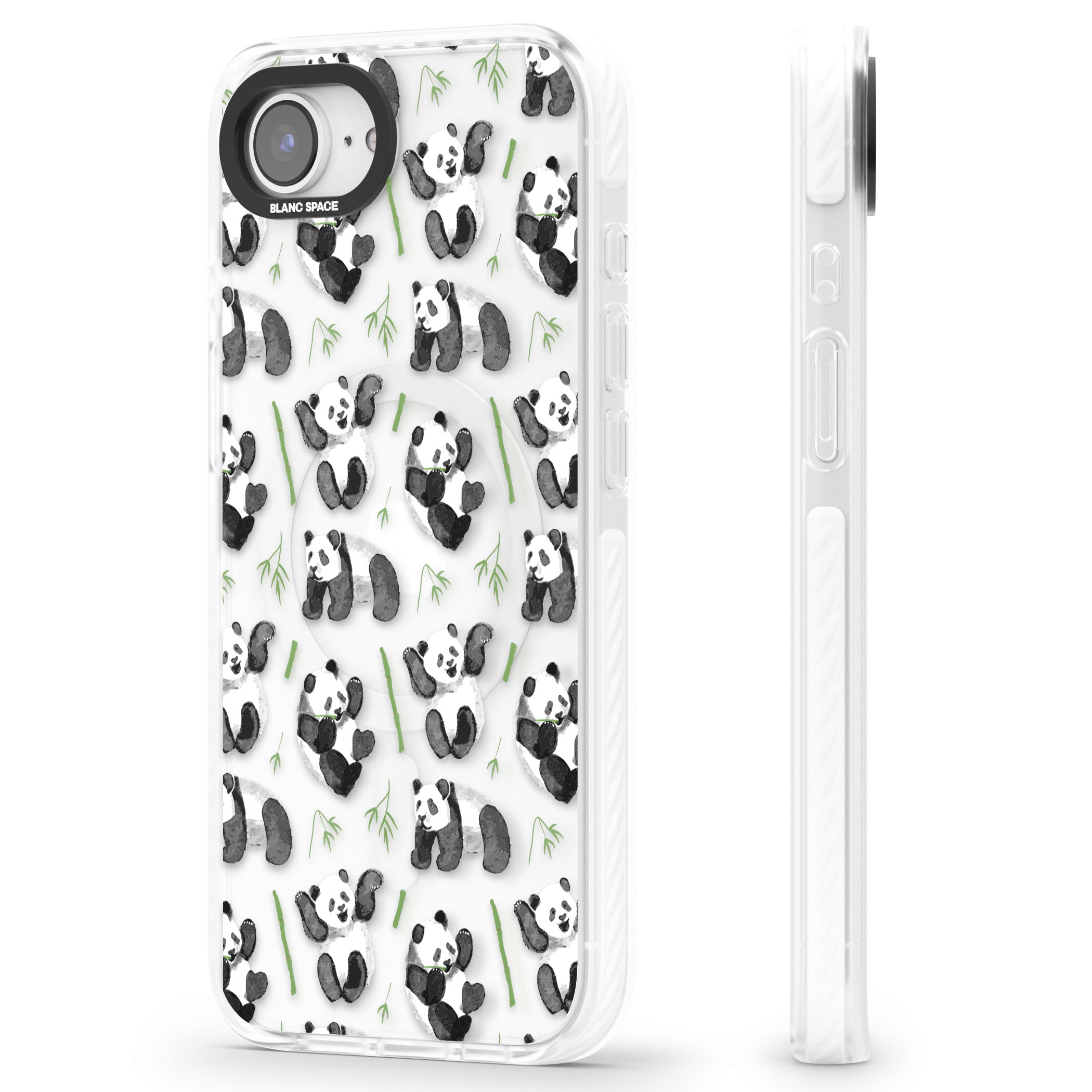 Watercolour Panda Pattern