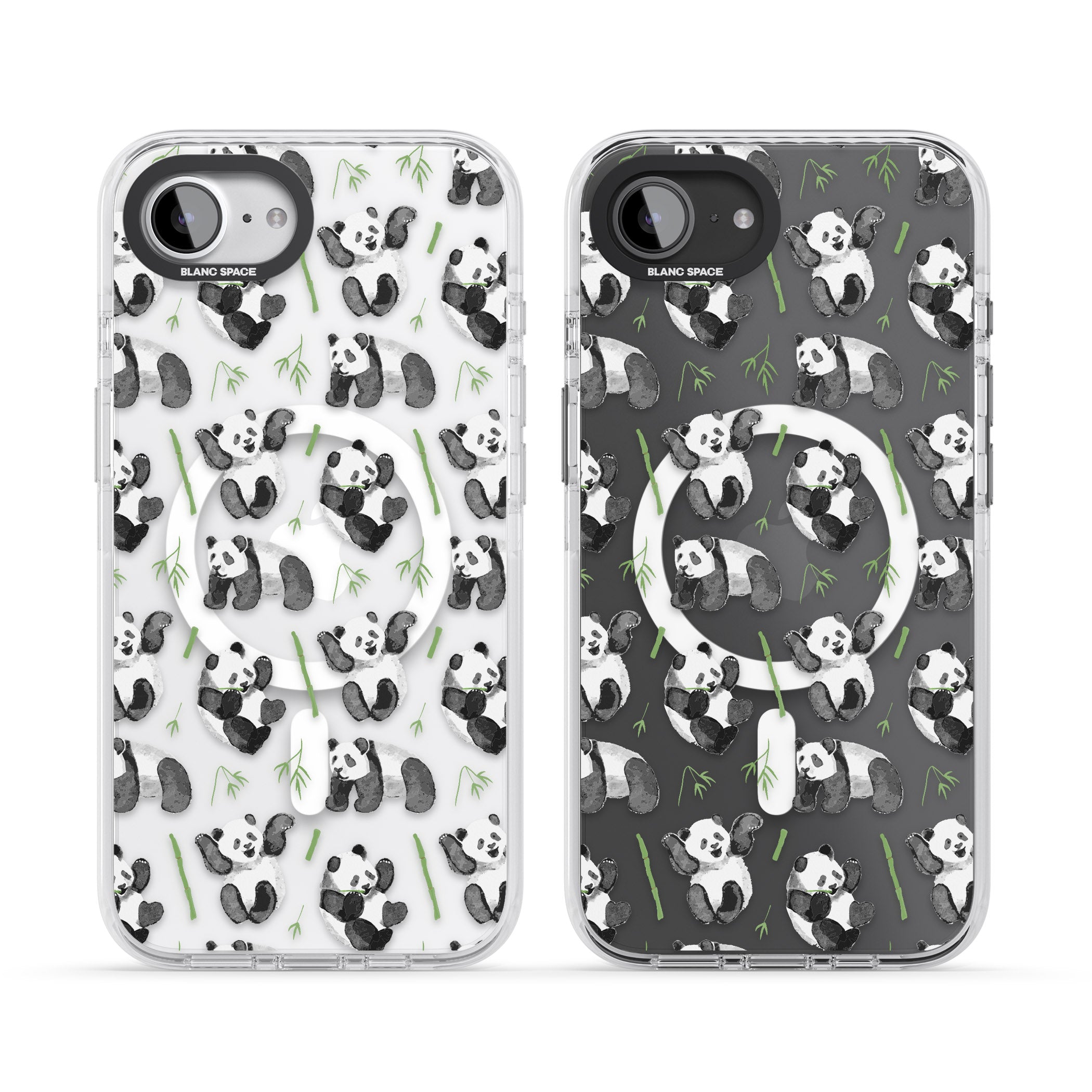 Watercolour Panda Pattern