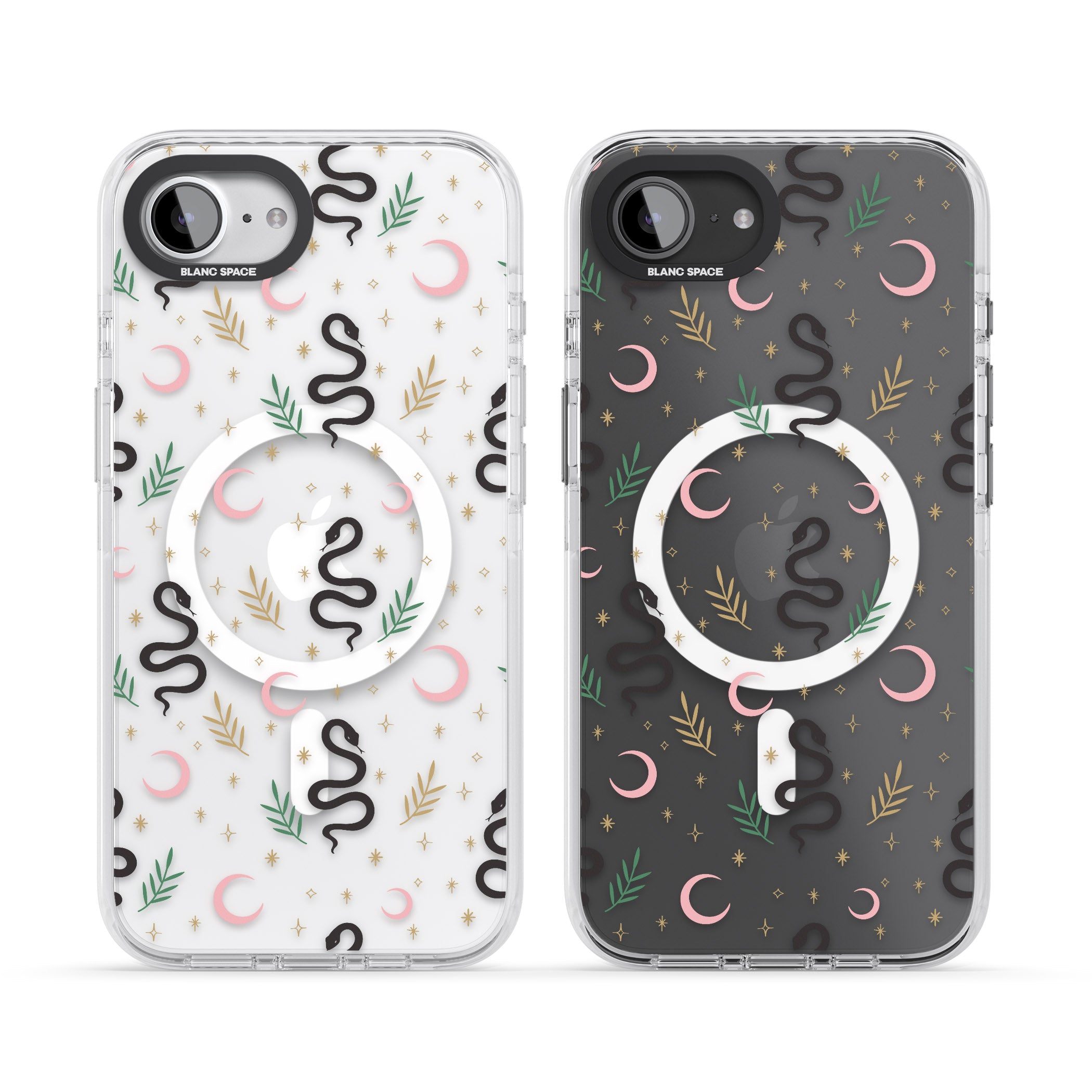 Snake & Moon Pattern