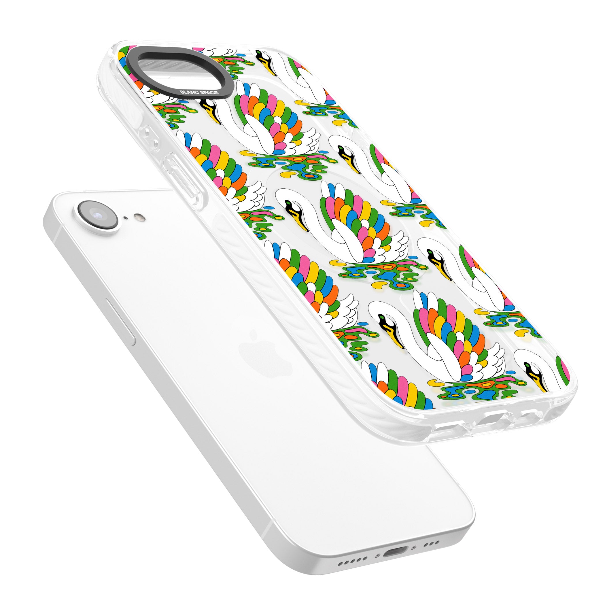 Colourful Swan Pattern