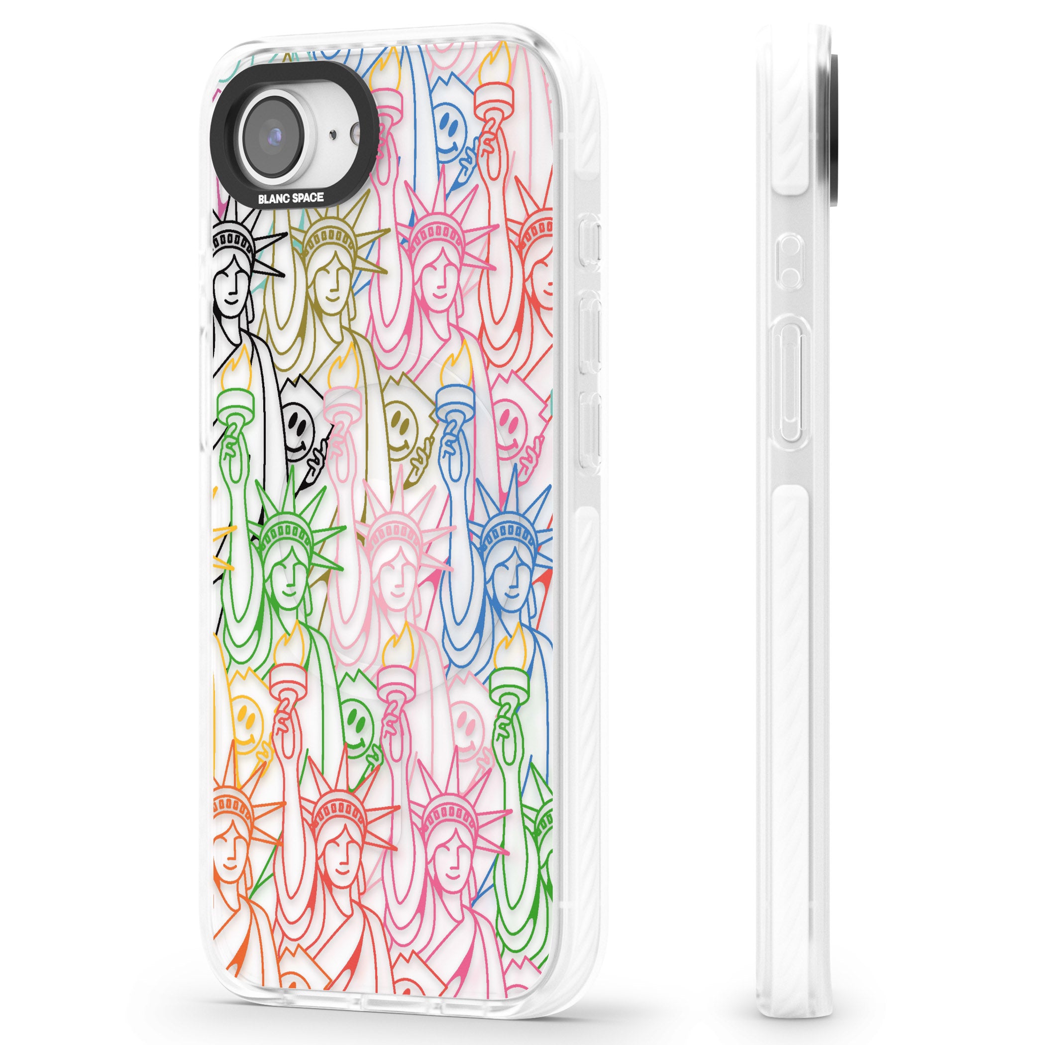 Multicolour Liberty Line Pattern