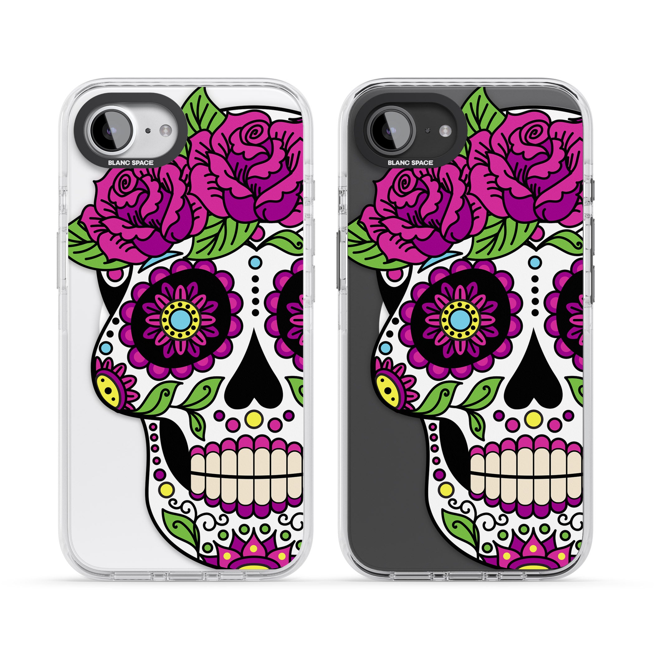 Purple Floral Sugar Skull