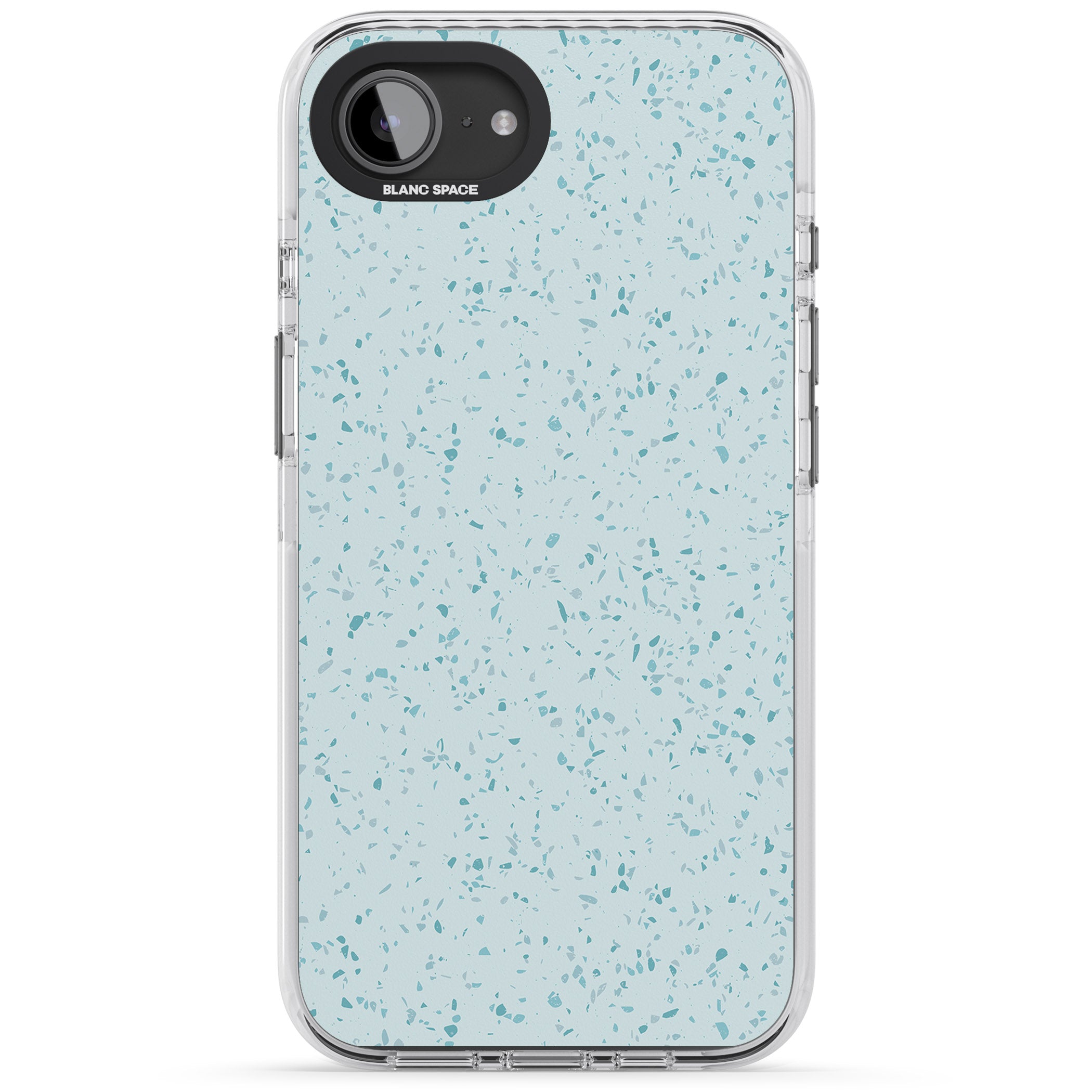 Light Blue Terrazzo Pattern