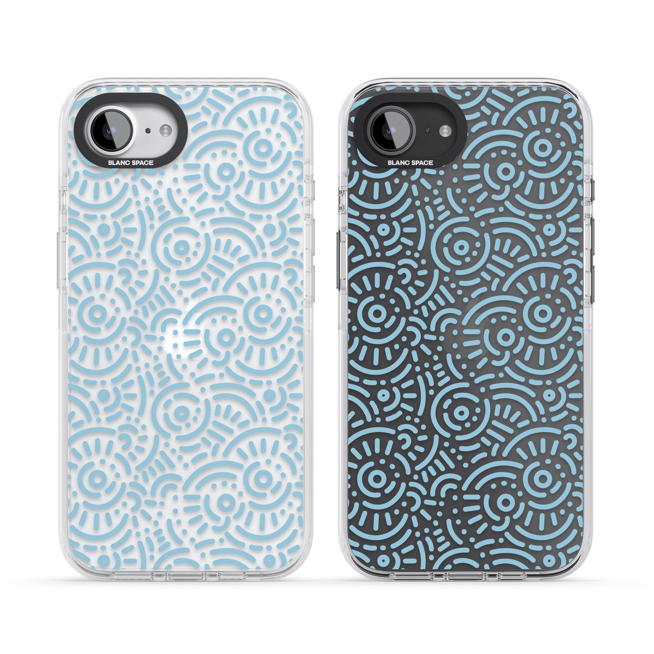 Light Blue Retro Pattern