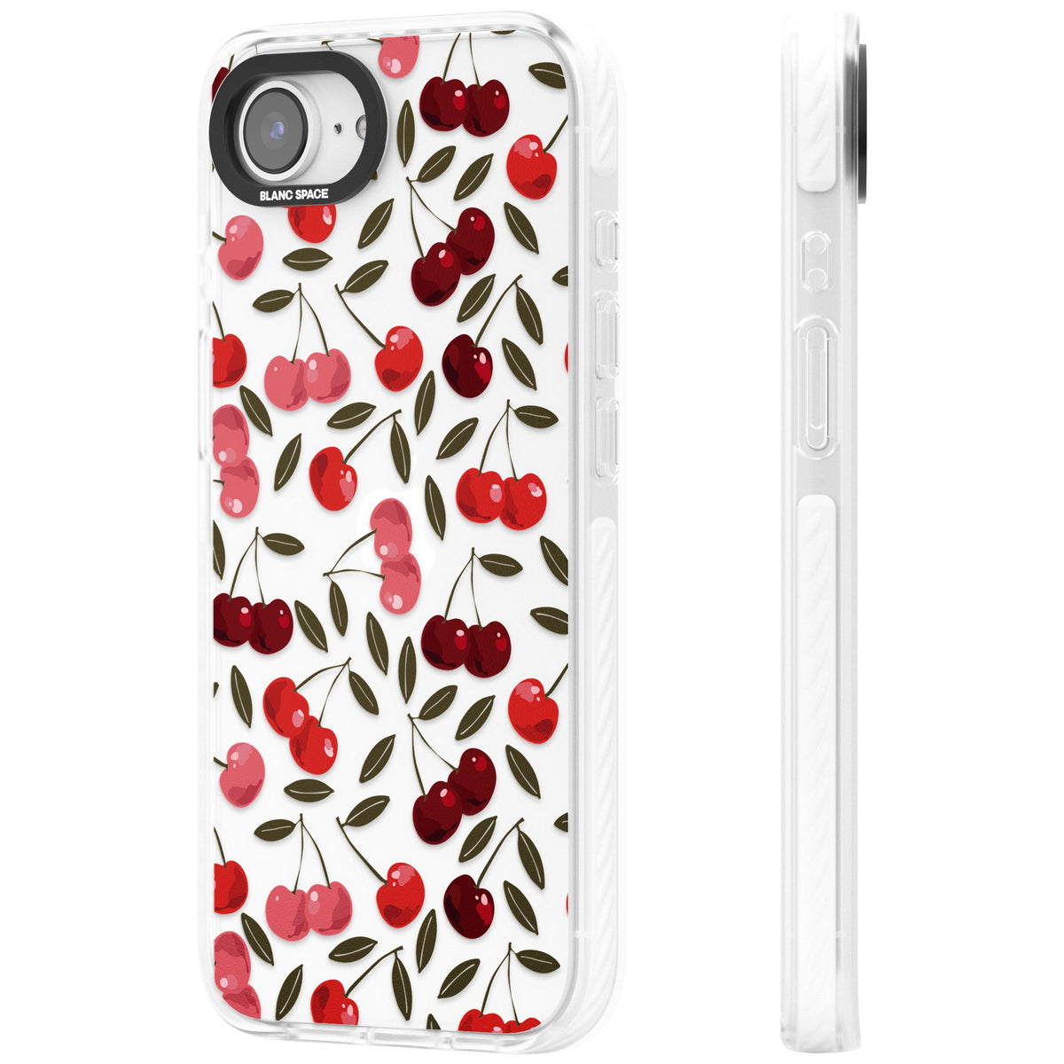 Cherry On Top iPhone 16e / iPhone 17e Impact Clear Phone Case side