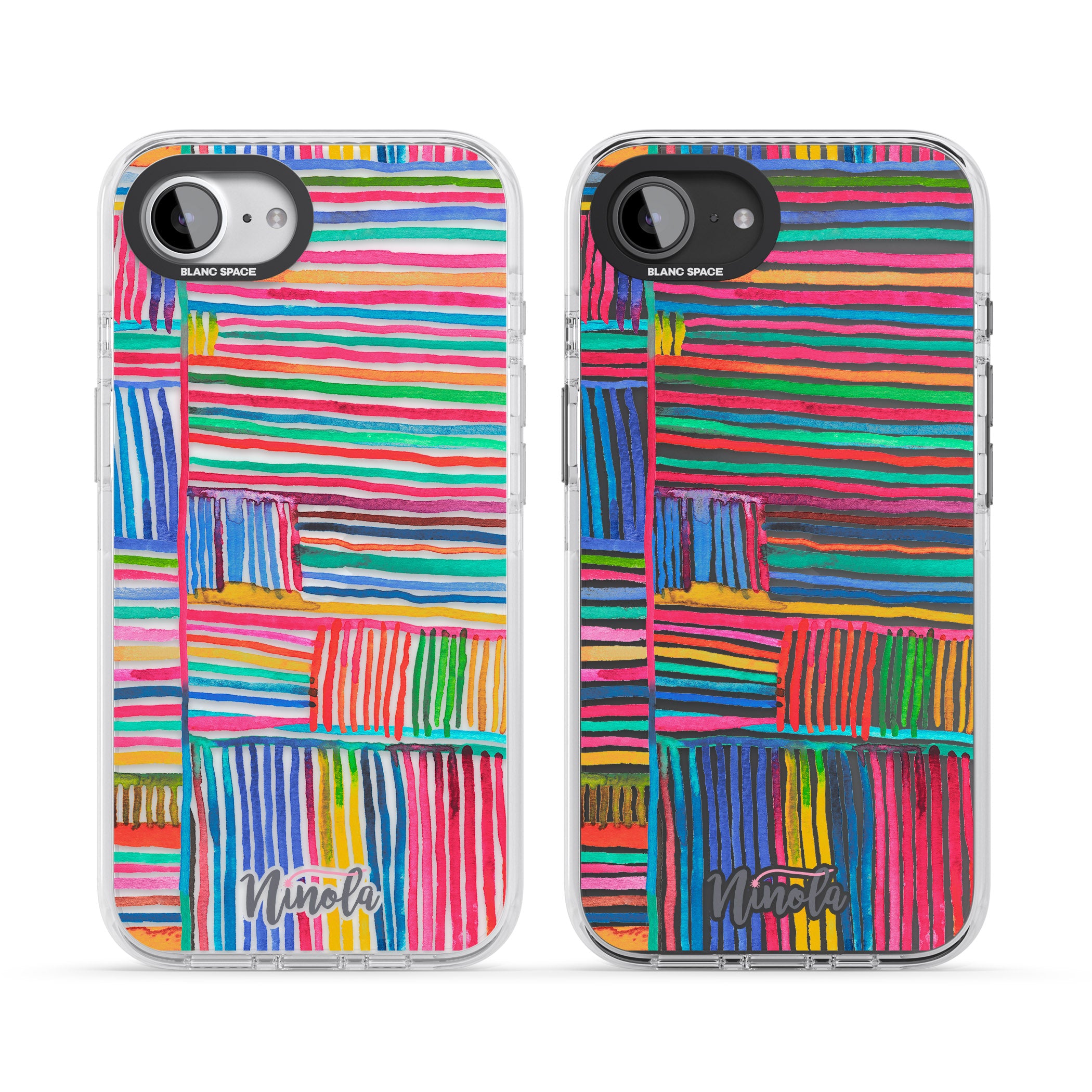 Vibrant Watercolor Lines