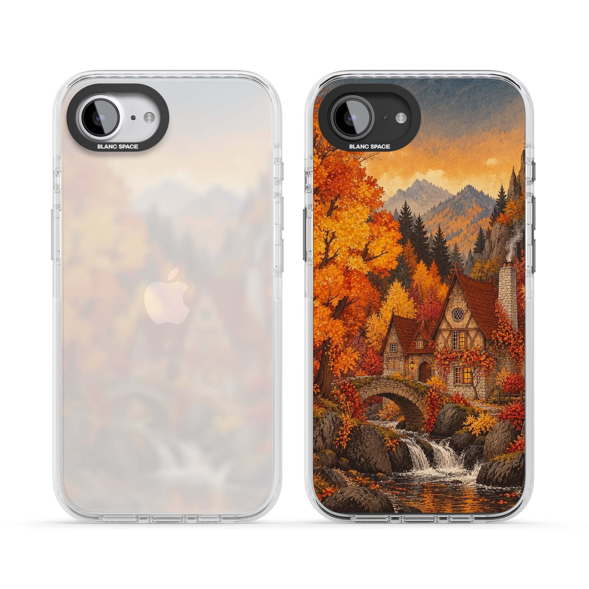 Auburn Cottage iPhone case | Clear Impact case for iPhone 16e, iPhone 17e