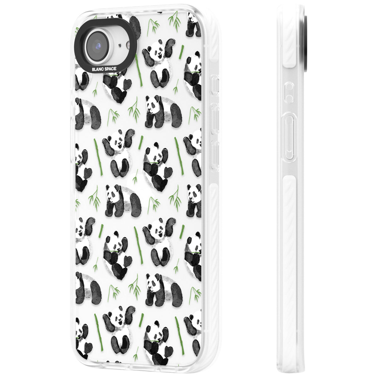 Bamboo Babies iPhone 16e / iPhone 17e Impact Clear Phone Case side