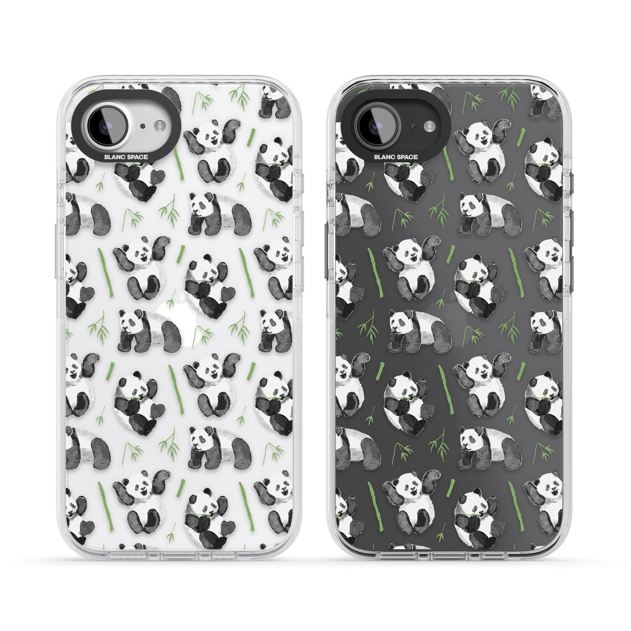 Watercolour Panda Pattern