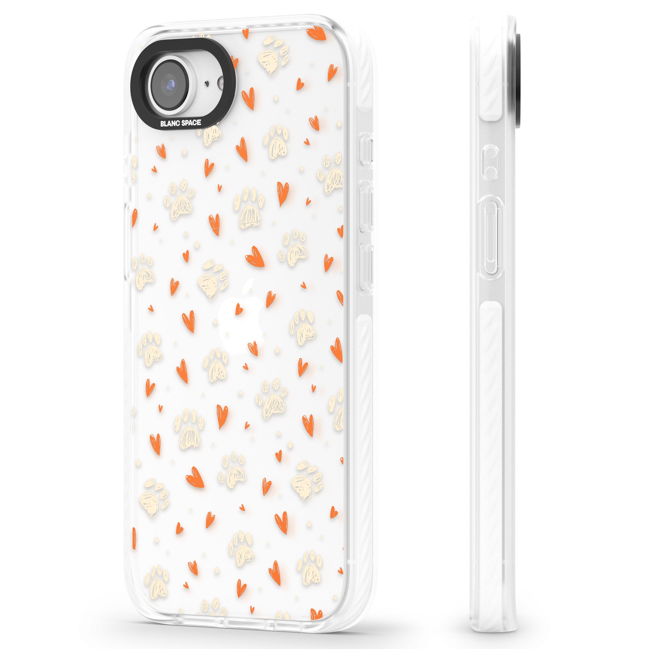 Paws And Hearts Pattern