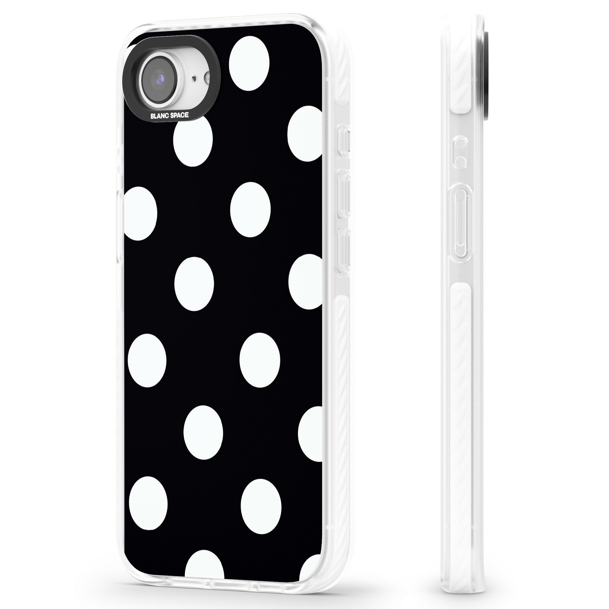 Chic Black Polka Dot