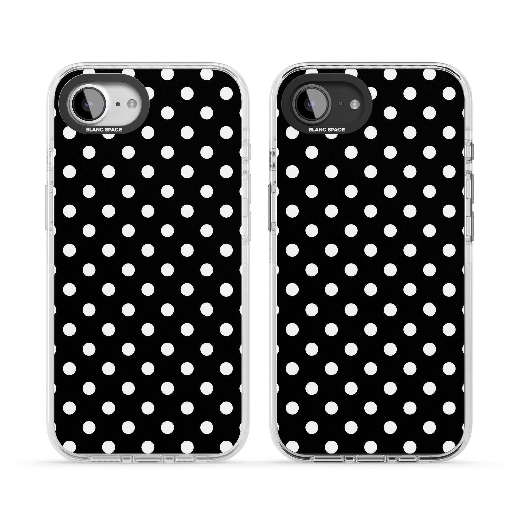 Designer Chic Black Polka Dot