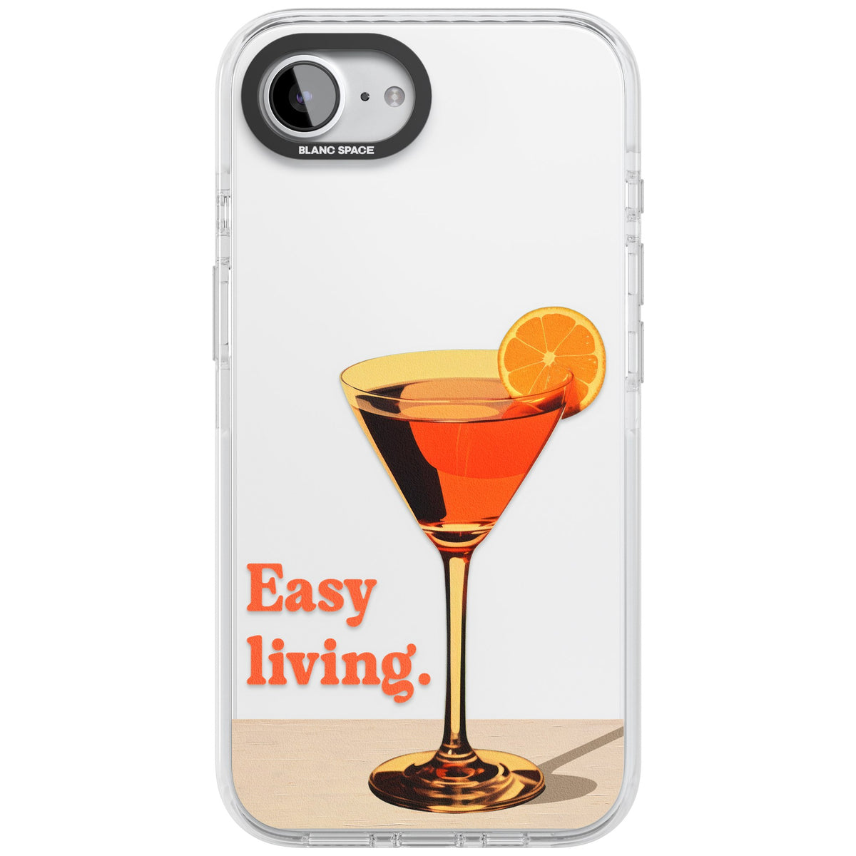 Easy Living iPhone 16e / iPhone 17e Impact Clear Phone Case front