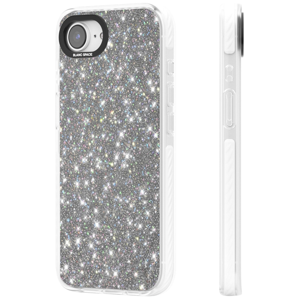 Diamond iPhone 16e / iPhone 17e Impact Clear Phone Case side