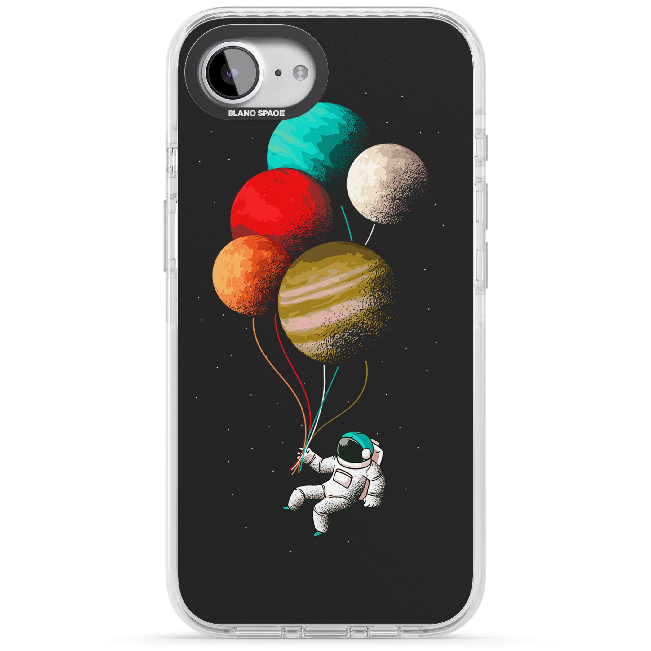 Astronaut Balloon Planets