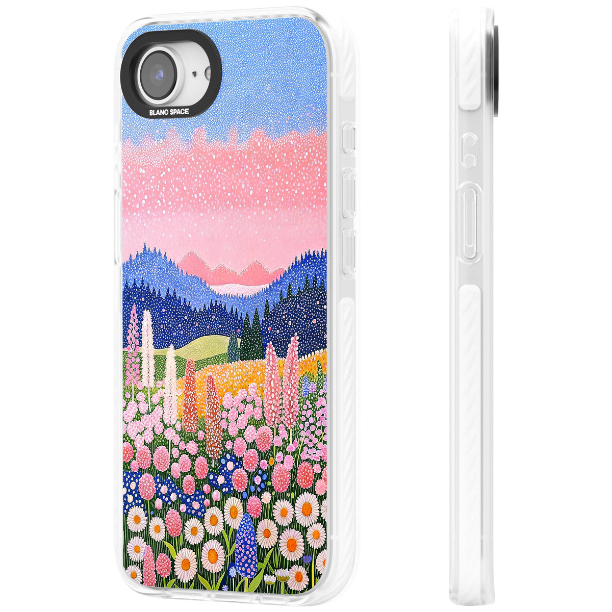 Valley Horizon iPhone 16e / iPhone 17e Impact Clear Phone Case side
