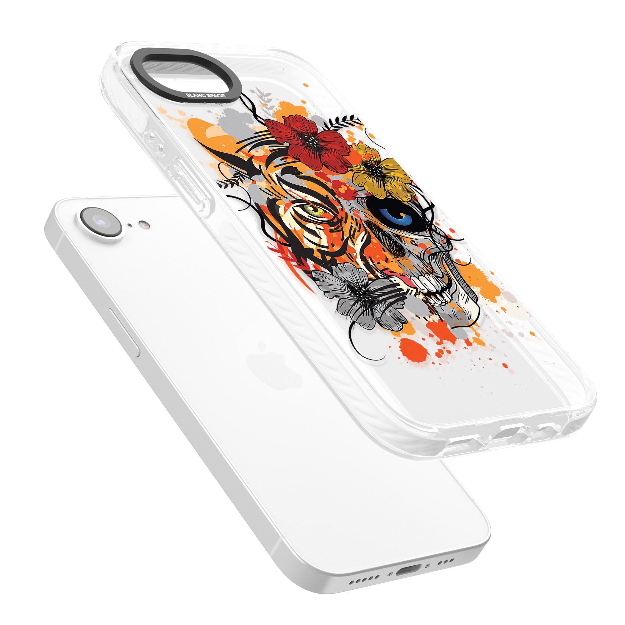 Sugar Skull Tiger Floral