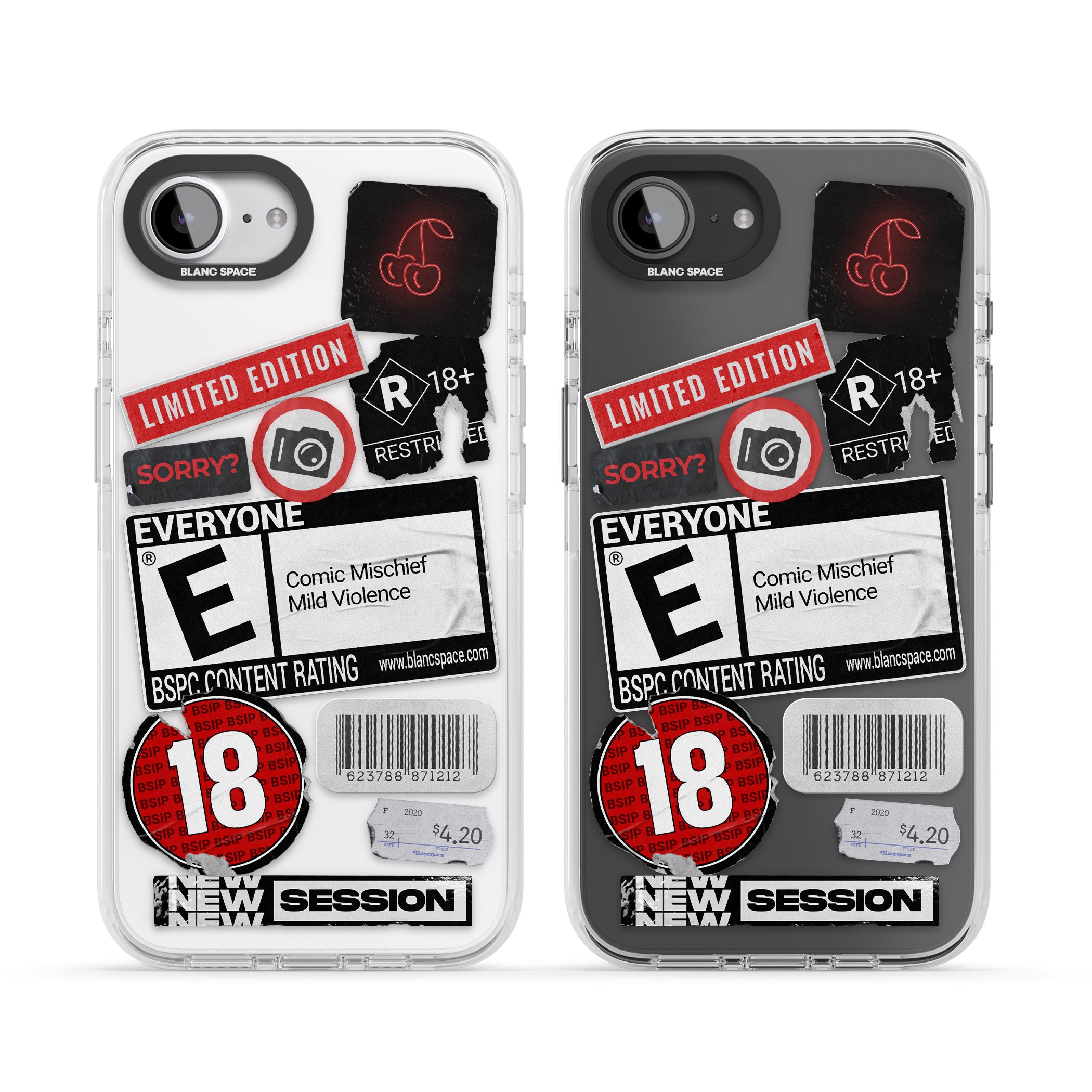 Rated 18+ Sticker Mix