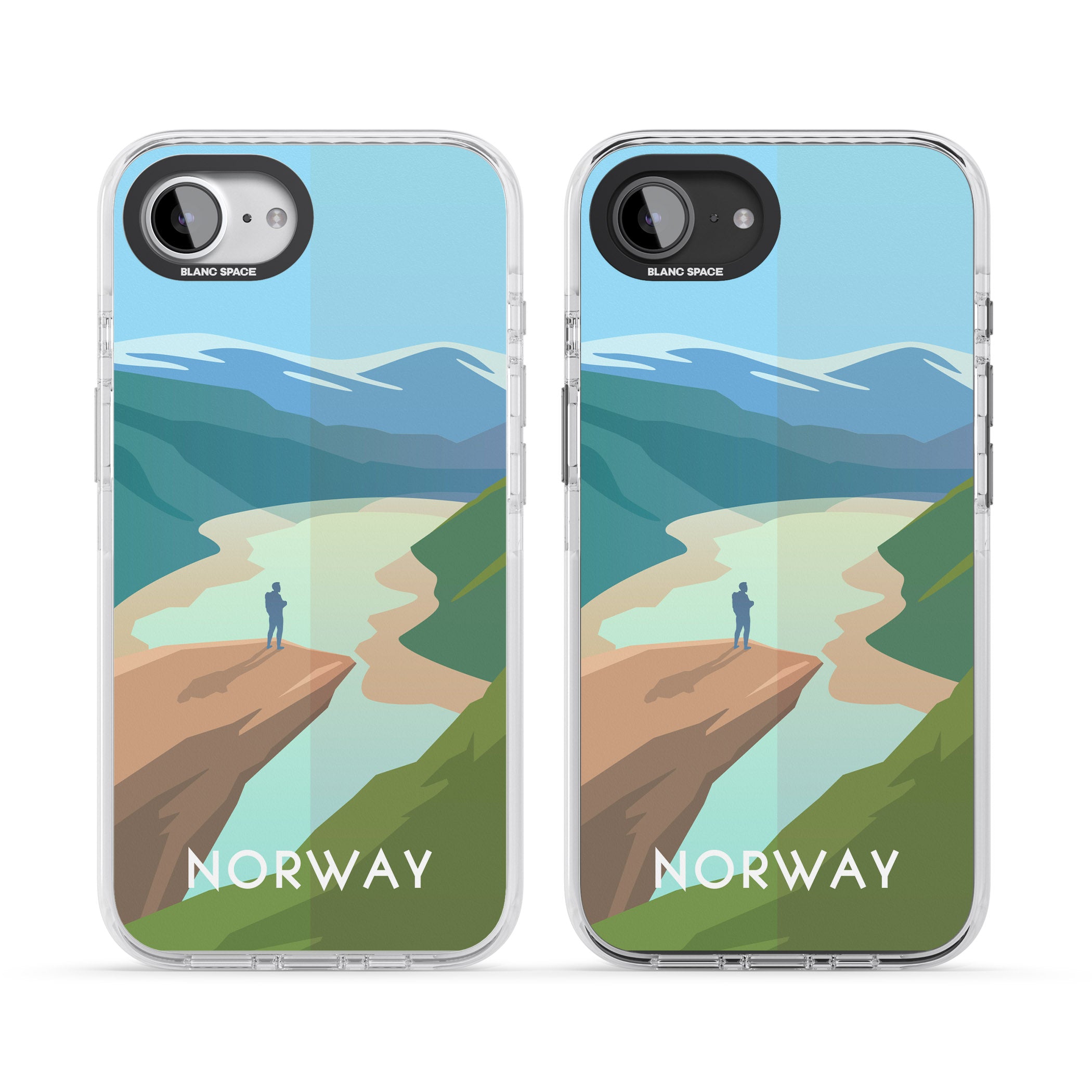 Vintage Travel Poster Norway