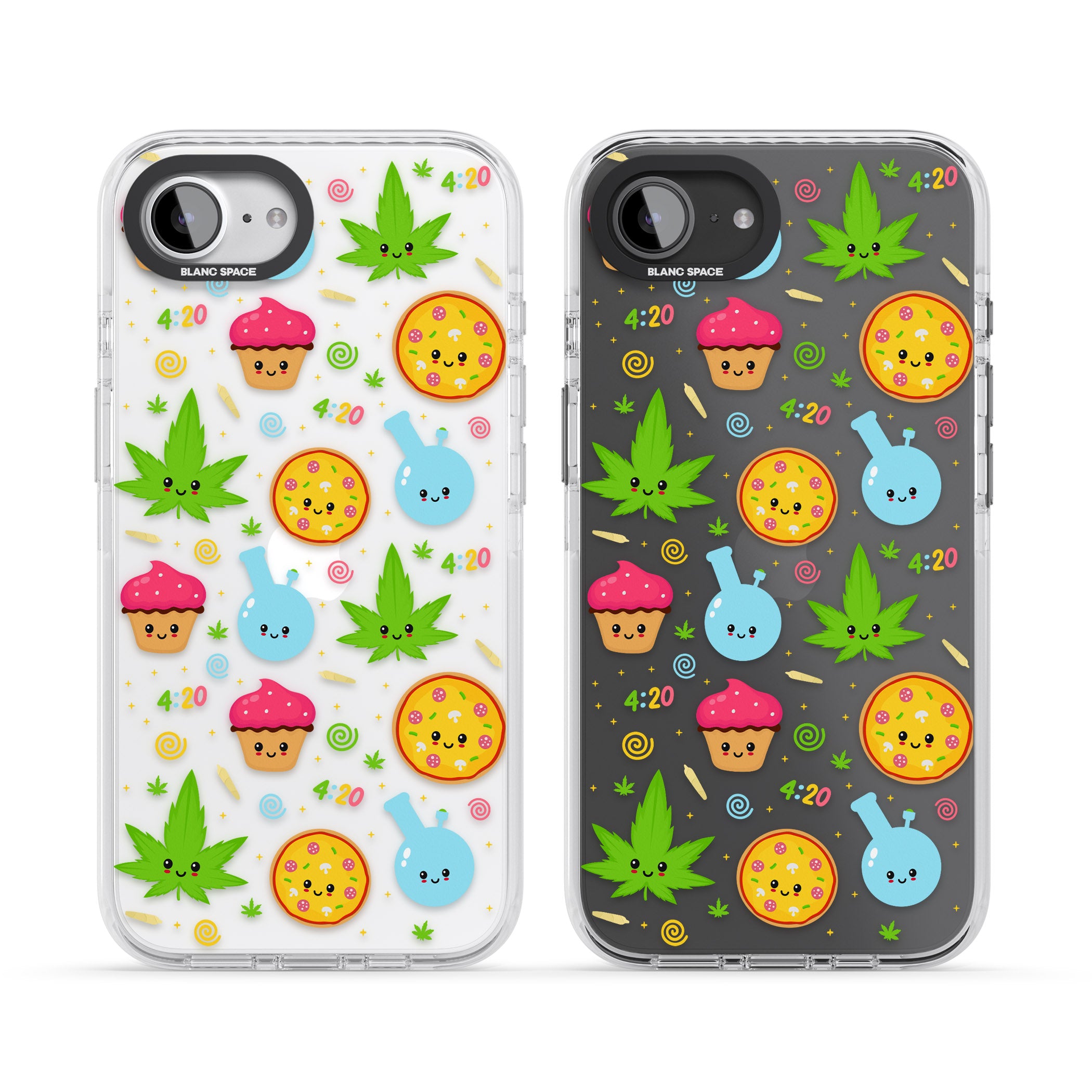 Kawaii Weed Pattern