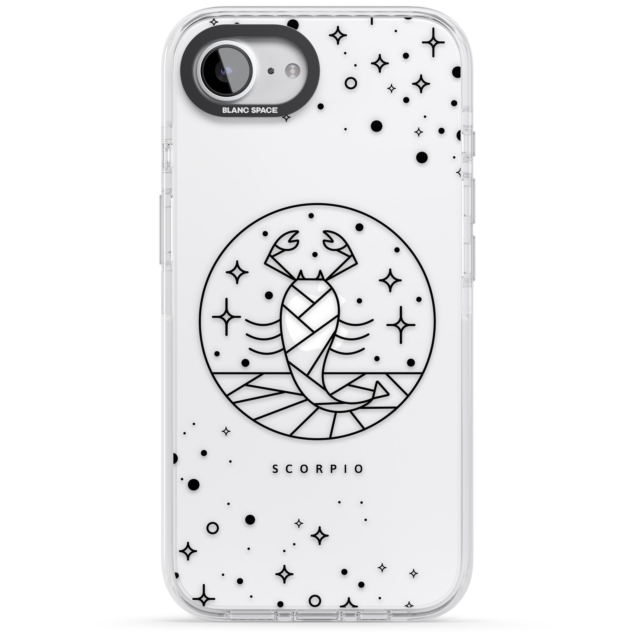 Scorpio Emblem Cosmic Design