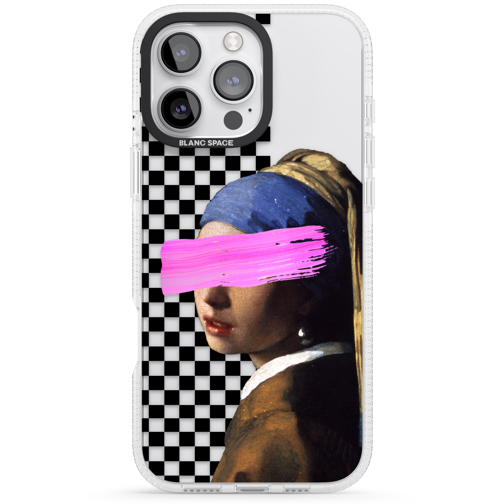 EXPERIMENTAL ERA iPhone 16 Pro Max / 16 Pro Clear Case Impact Air - Blanc Space