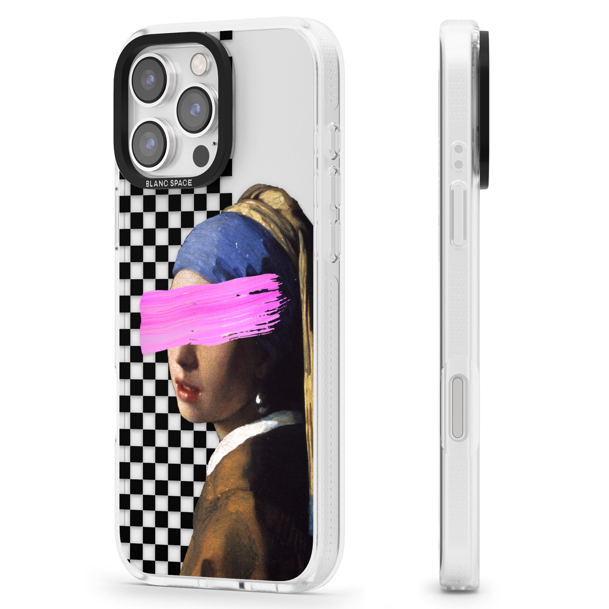 EXPERIMENTAL ERA iPhone 16 Pro Max / 16 Pro Clear Case Impact Air - Blanc Space