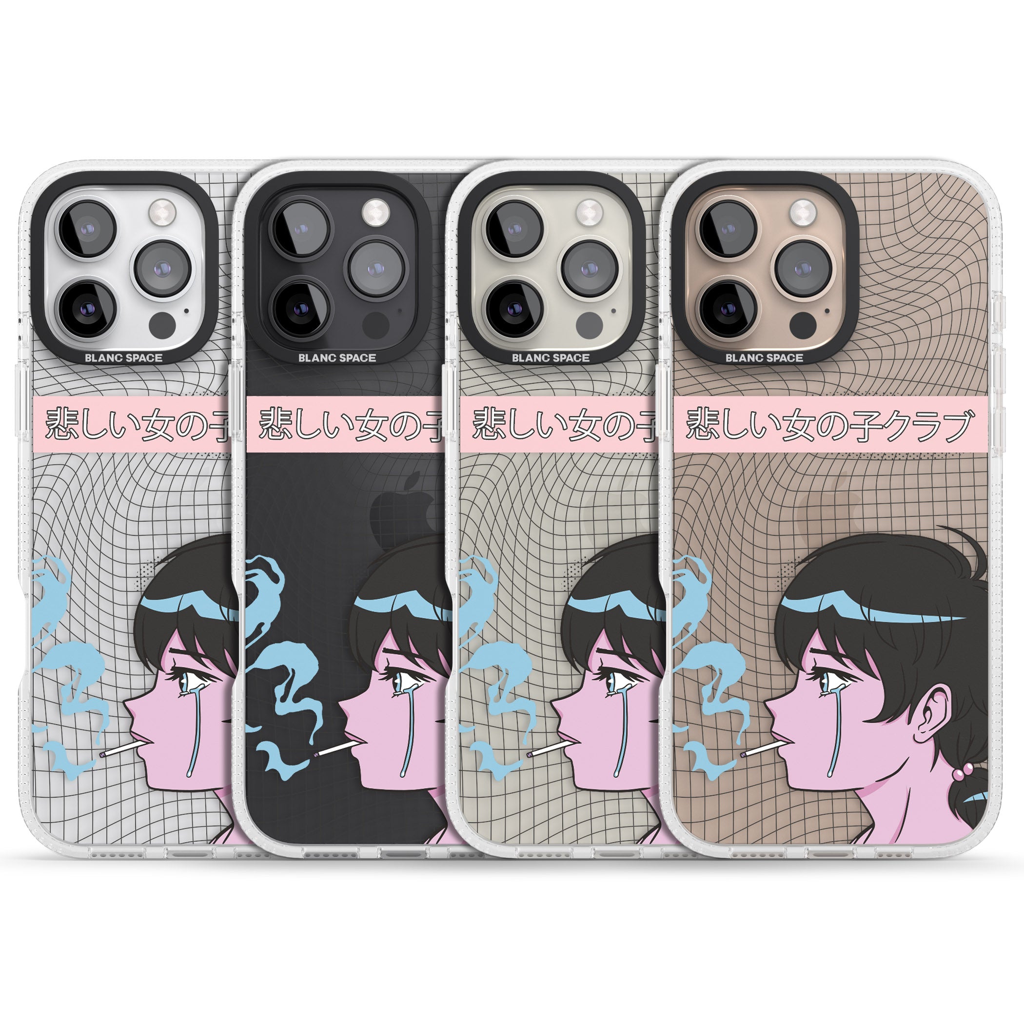 Lost Love iPhone 16 Pro Max / 16 Pro Clear Case Impact Air - Blanc Space