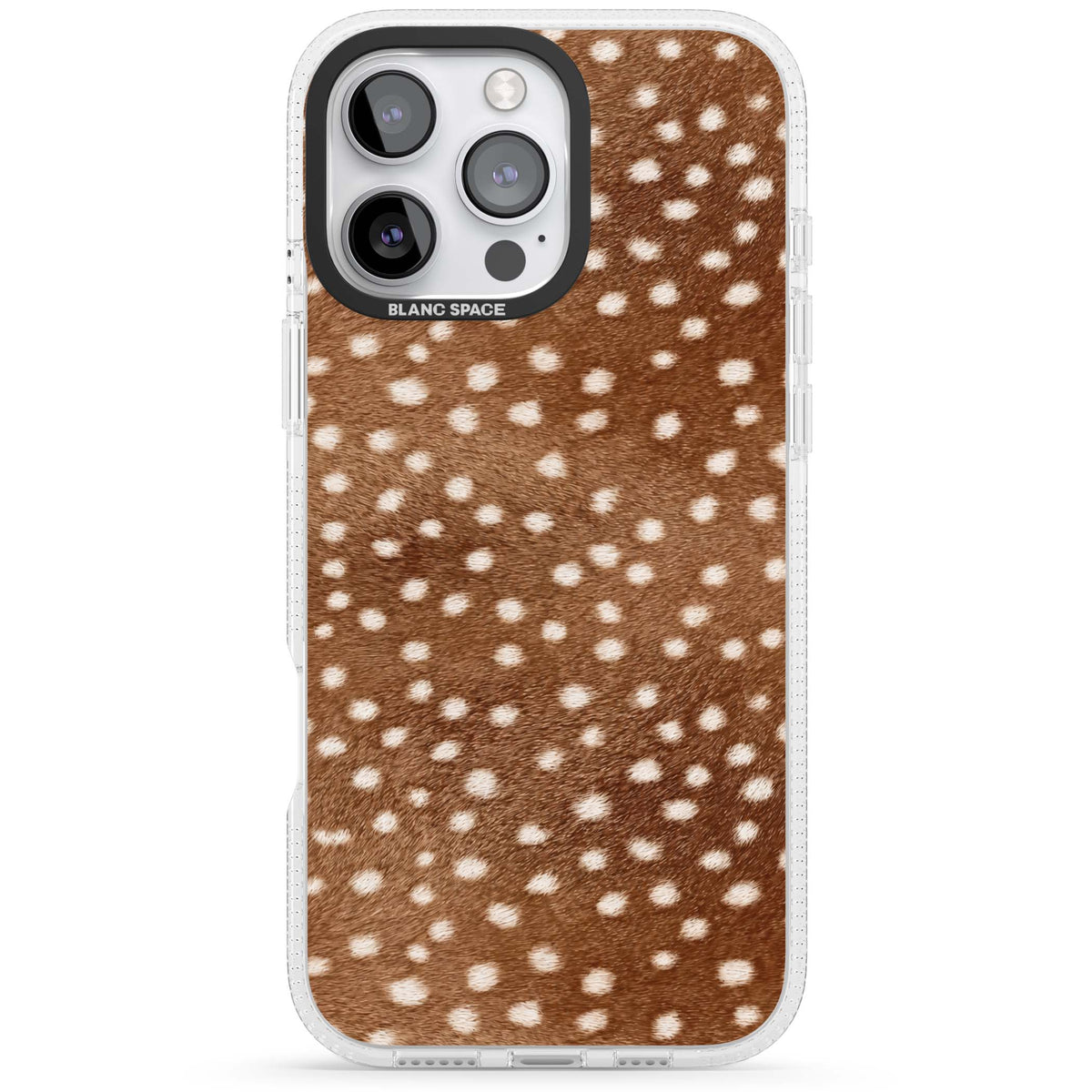 Deer Print animals iPhone case | Clear Case Impact Air case for iPhone 16 Pro, iPhone 16 Pro Max