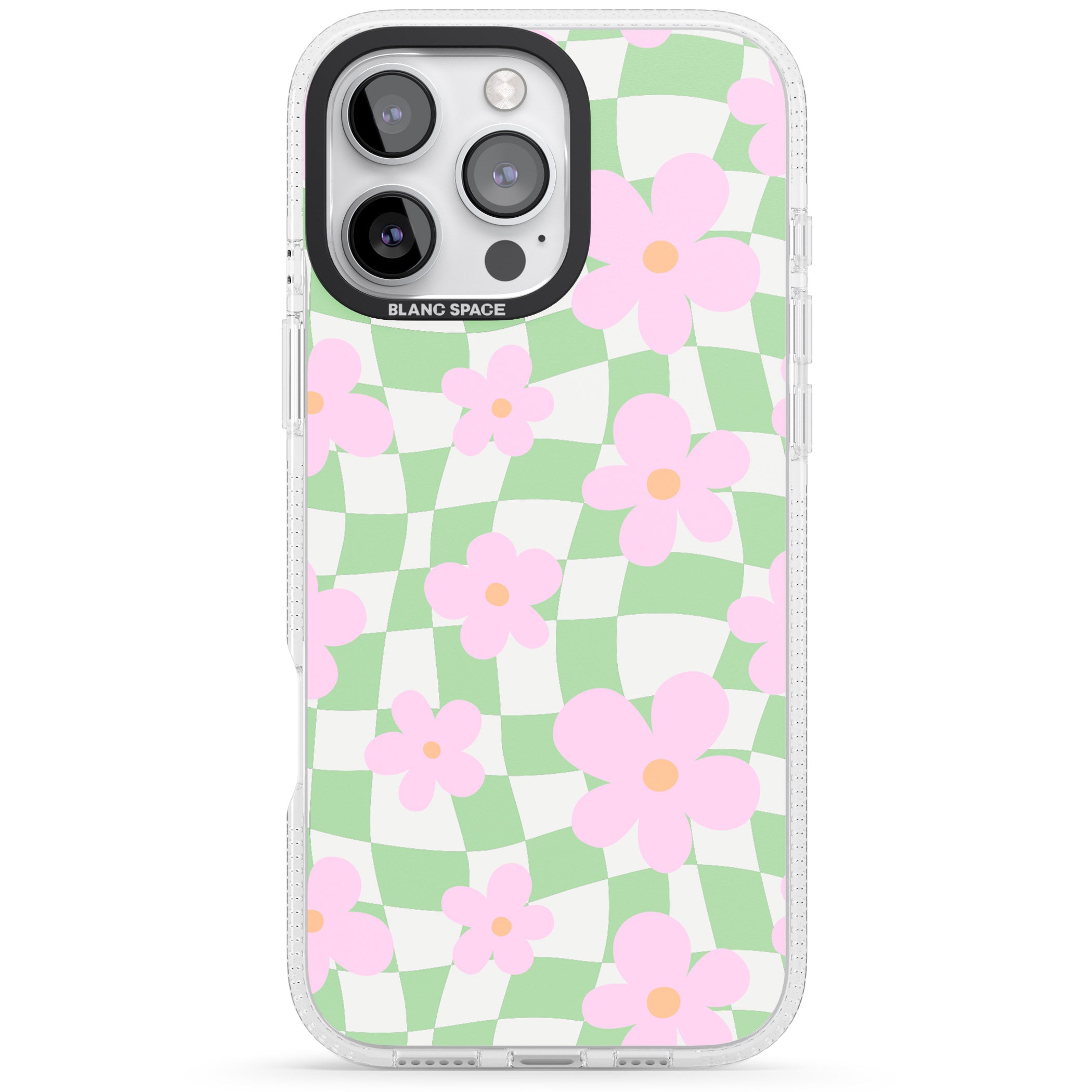 Spring Picnic iPhone 16 Pro Max / 16 Pro Clear Case Impact Air - Blanc Space
