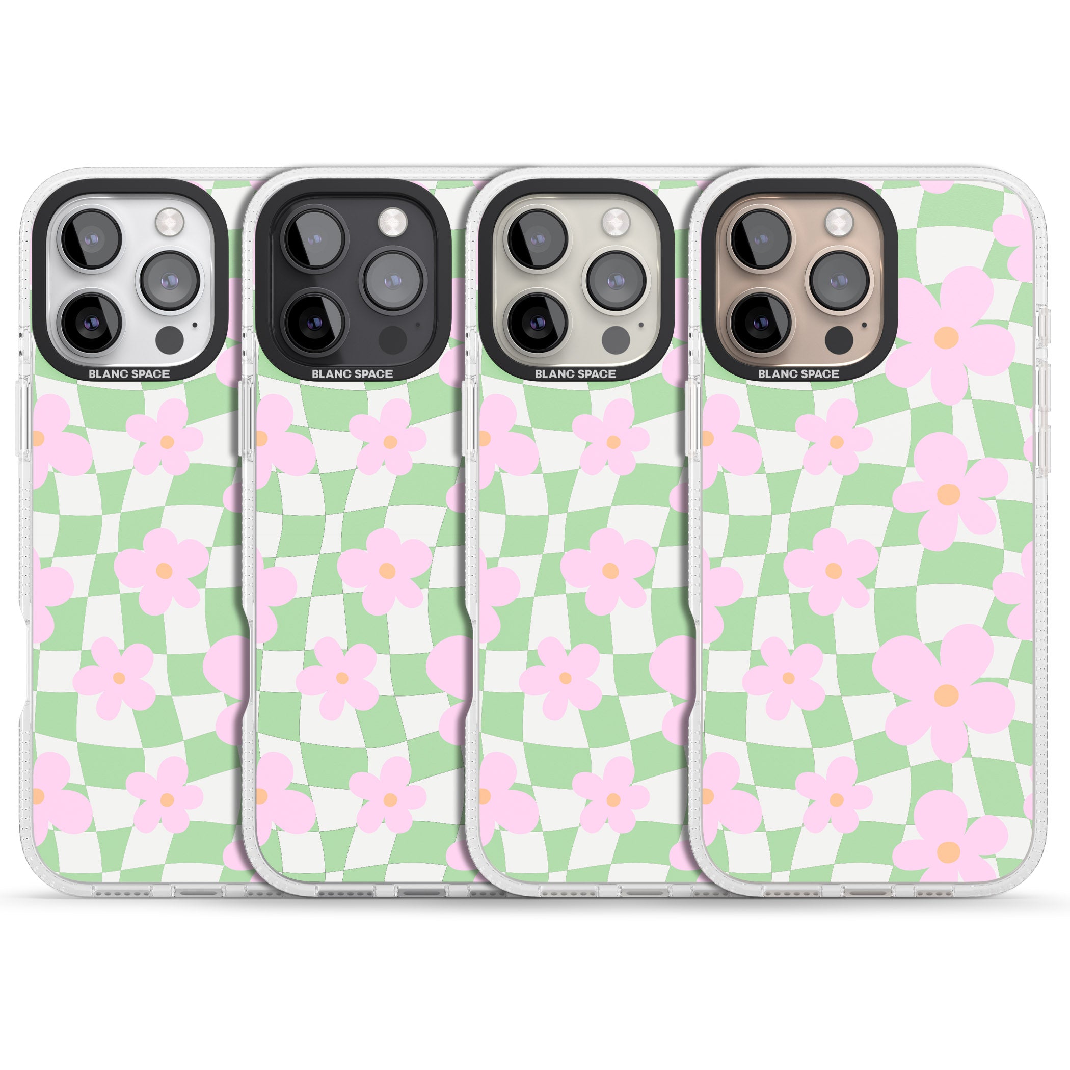 Spring Picnic iPhone 16 Pro Max / 16 Pro Clear Case Impact Air - Blanc Space