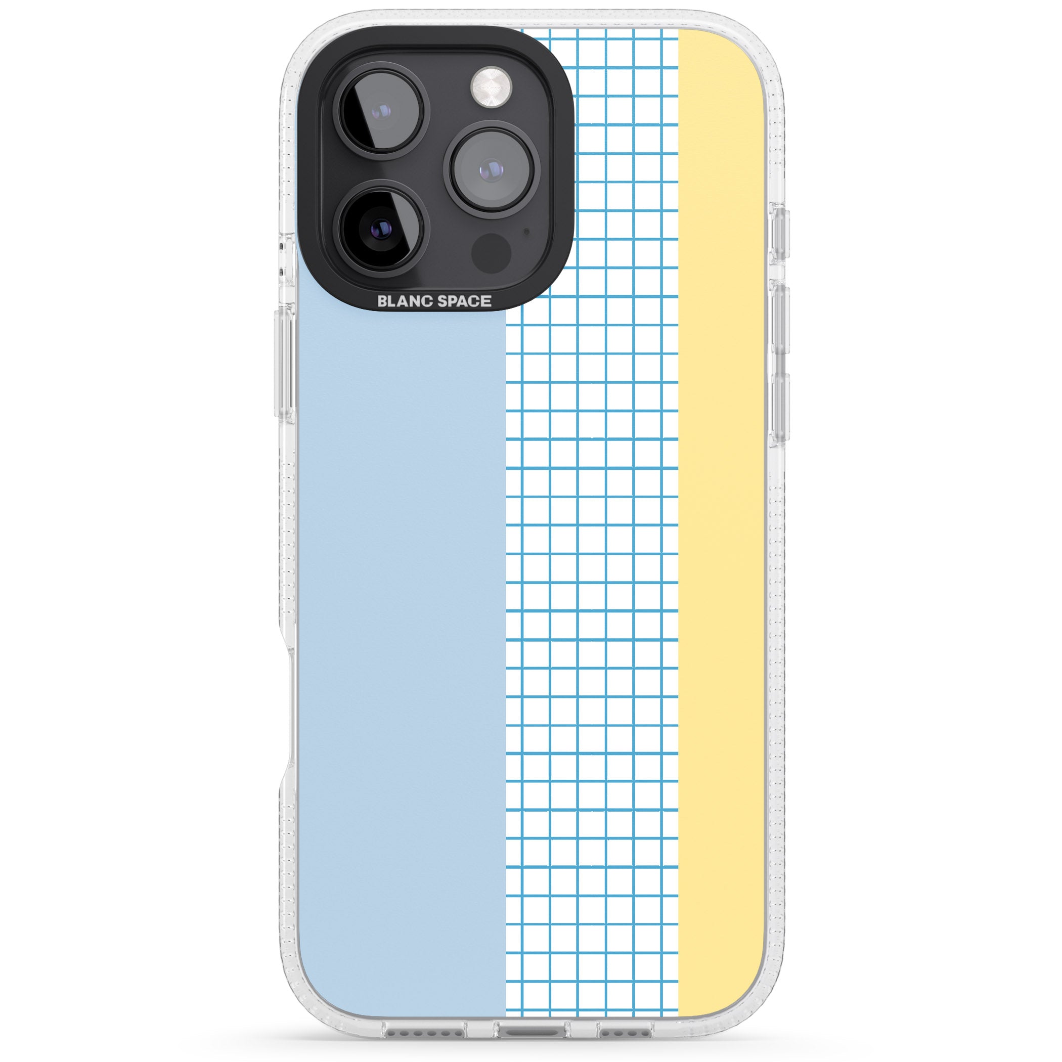 Abstract Grid Blue & Yellow