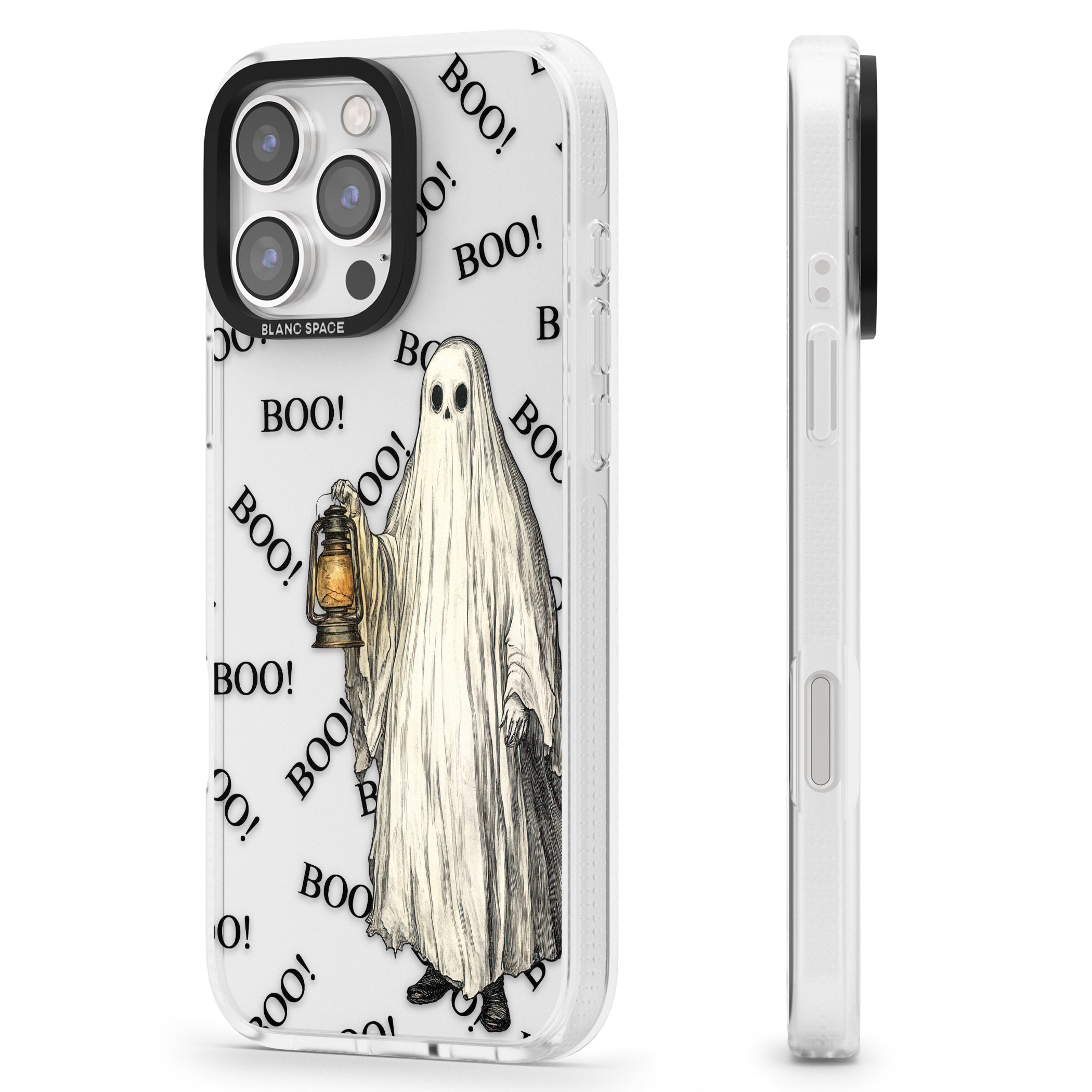 Light the Way iPhone 16 Pro Max / 16 Pro Clear Case Impact Air - Blanc Space