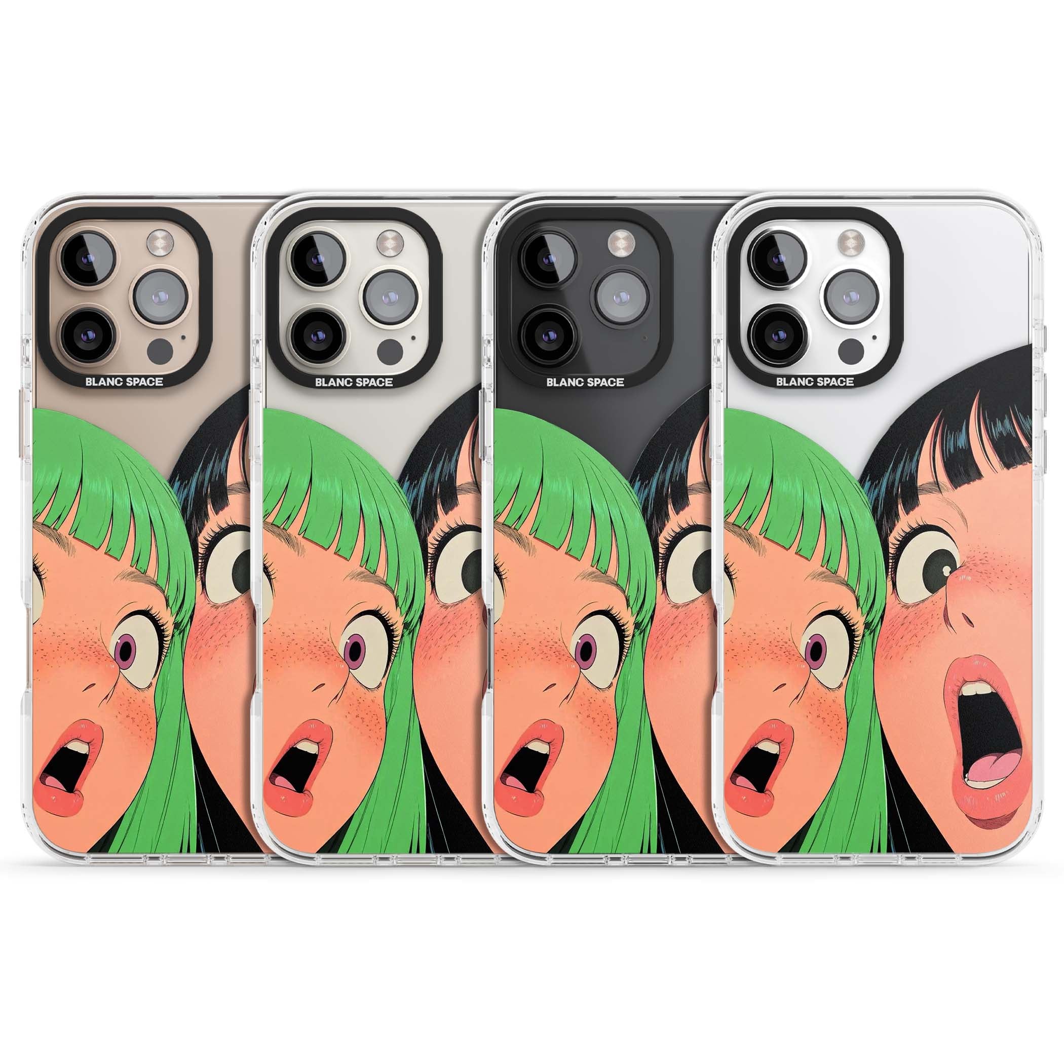 Gasp for her iPhone case | Clear Impact case for iPhone 16 Pro, iPhone 16 Pro Max