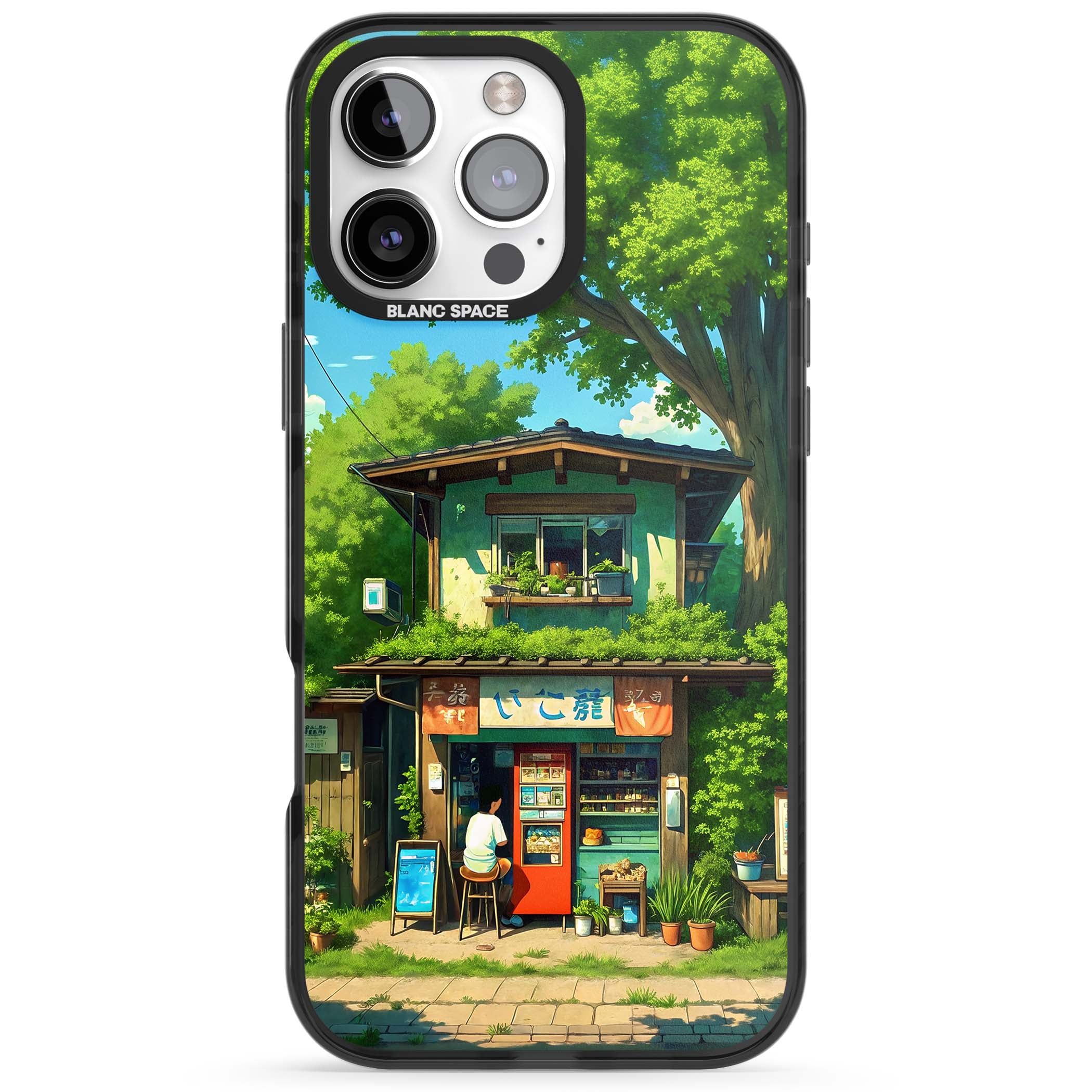 Countryside Kiosk for her iPhone case | Black Impact case for iPhone 16 Pro, iPhone 16 Pro Max