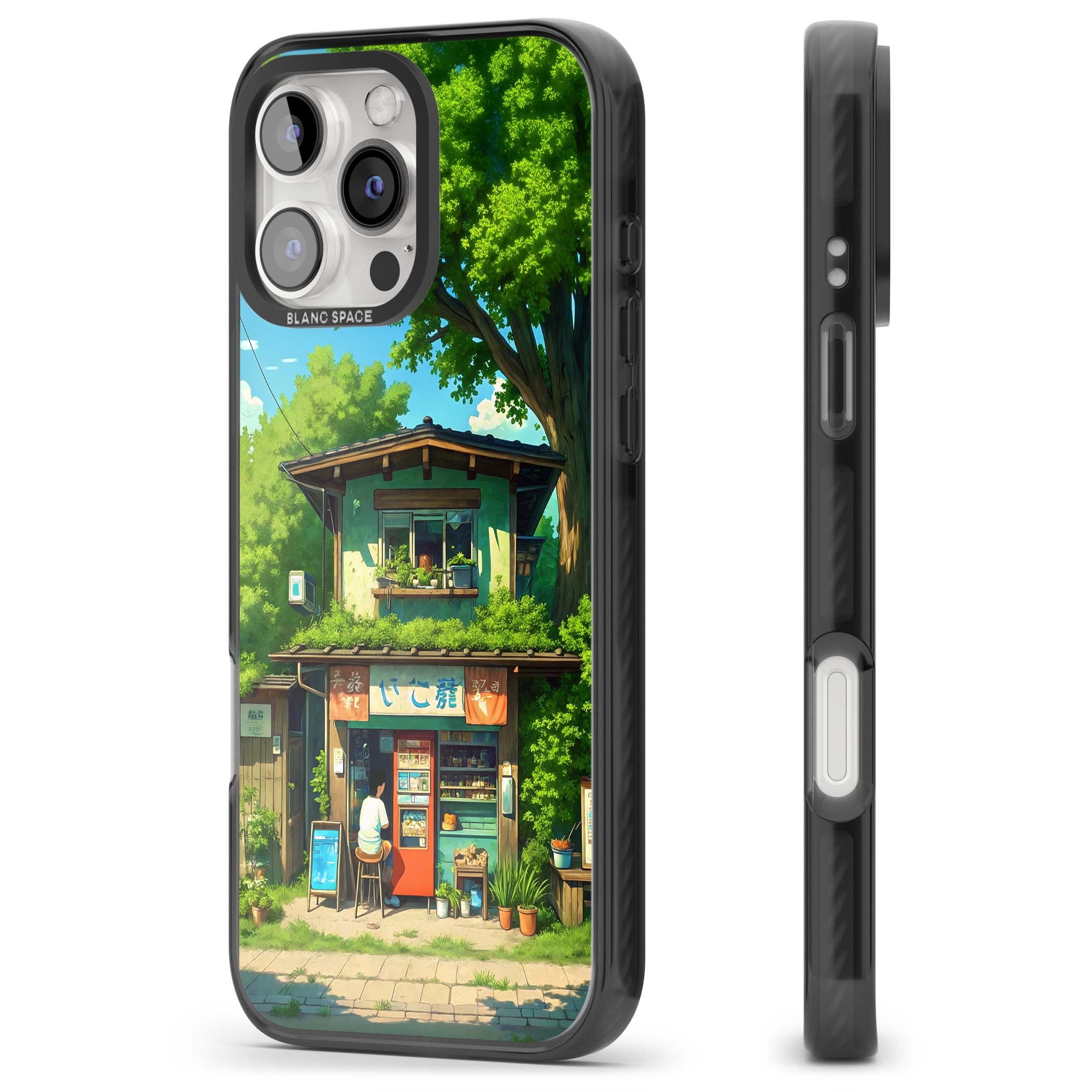 Countryside Kiosk for her iPhone case | Black Impact case for iPhone 16 Pro, iPhone 16 Pro Max