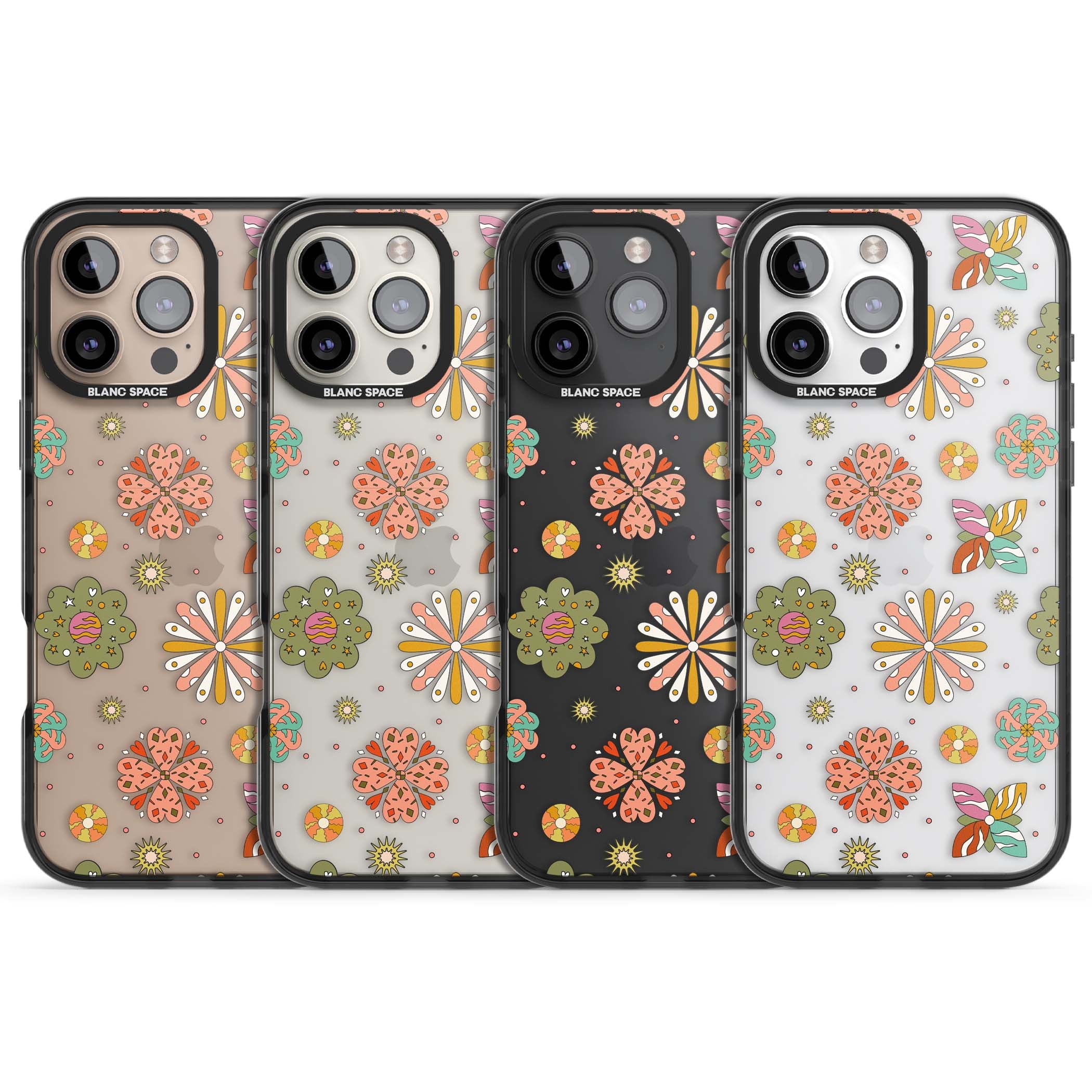 Elevate Your Phone'S Style With This Boho Celestial Sun & Eye Phone Case, Featuring A Mystical Blend Of Suns, All-Seeing Eyes, Butterflies, Stars, And