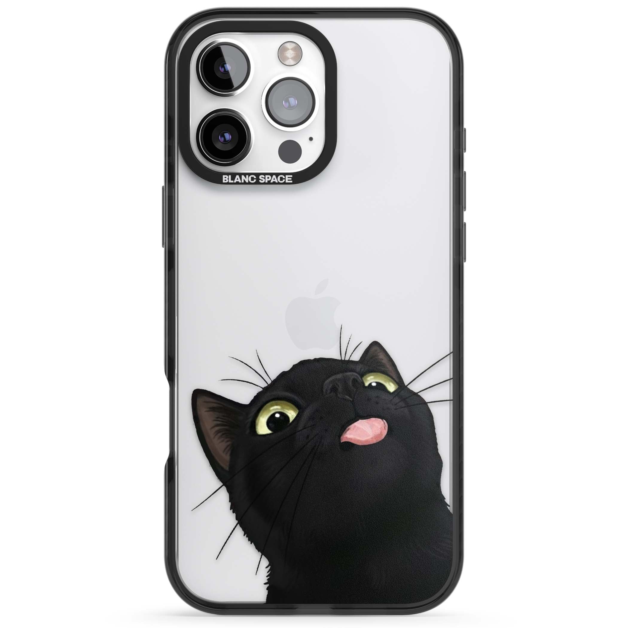 Black Cat Energy for her iPhone case | Black Impact case for iPhone 16 Pro, iPhone 16 Pro Max